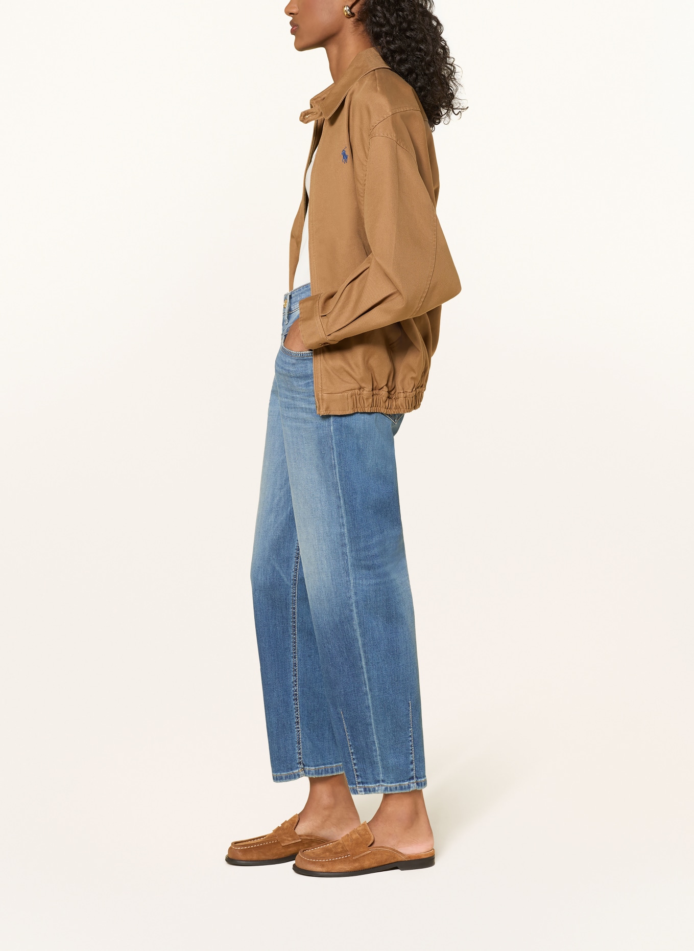CAMBIO Barrel Jeans ELIN: 5123 winter blue