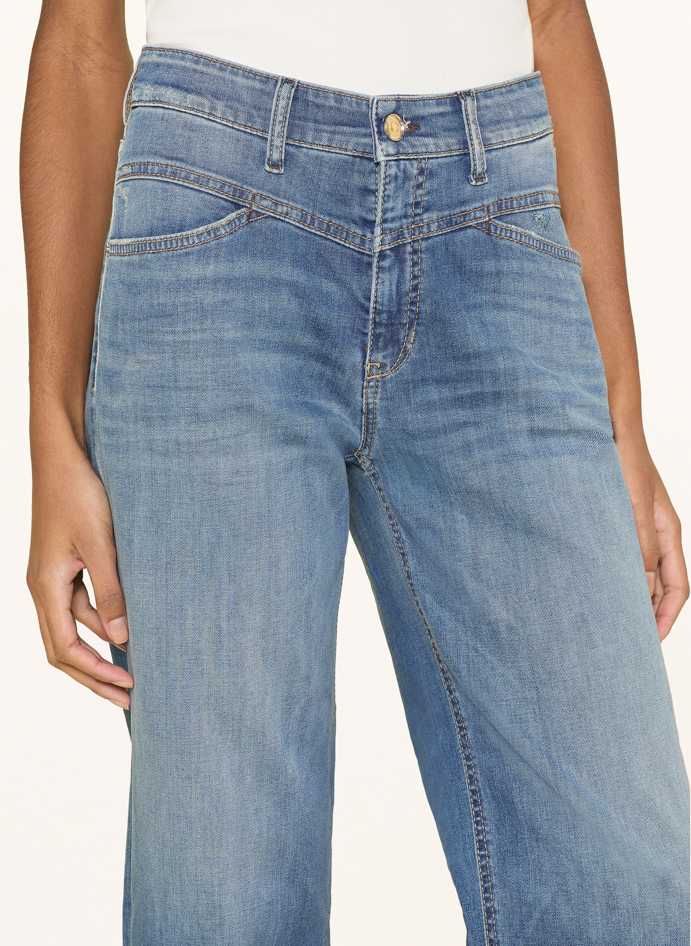 CAMBIO Barrel Jeans ELIN: 5123 winter blue