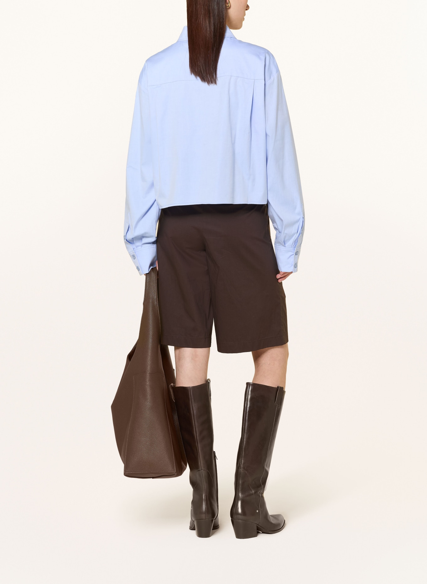 GESTUZ Hemdbluse GZYORK: HELLBLAU