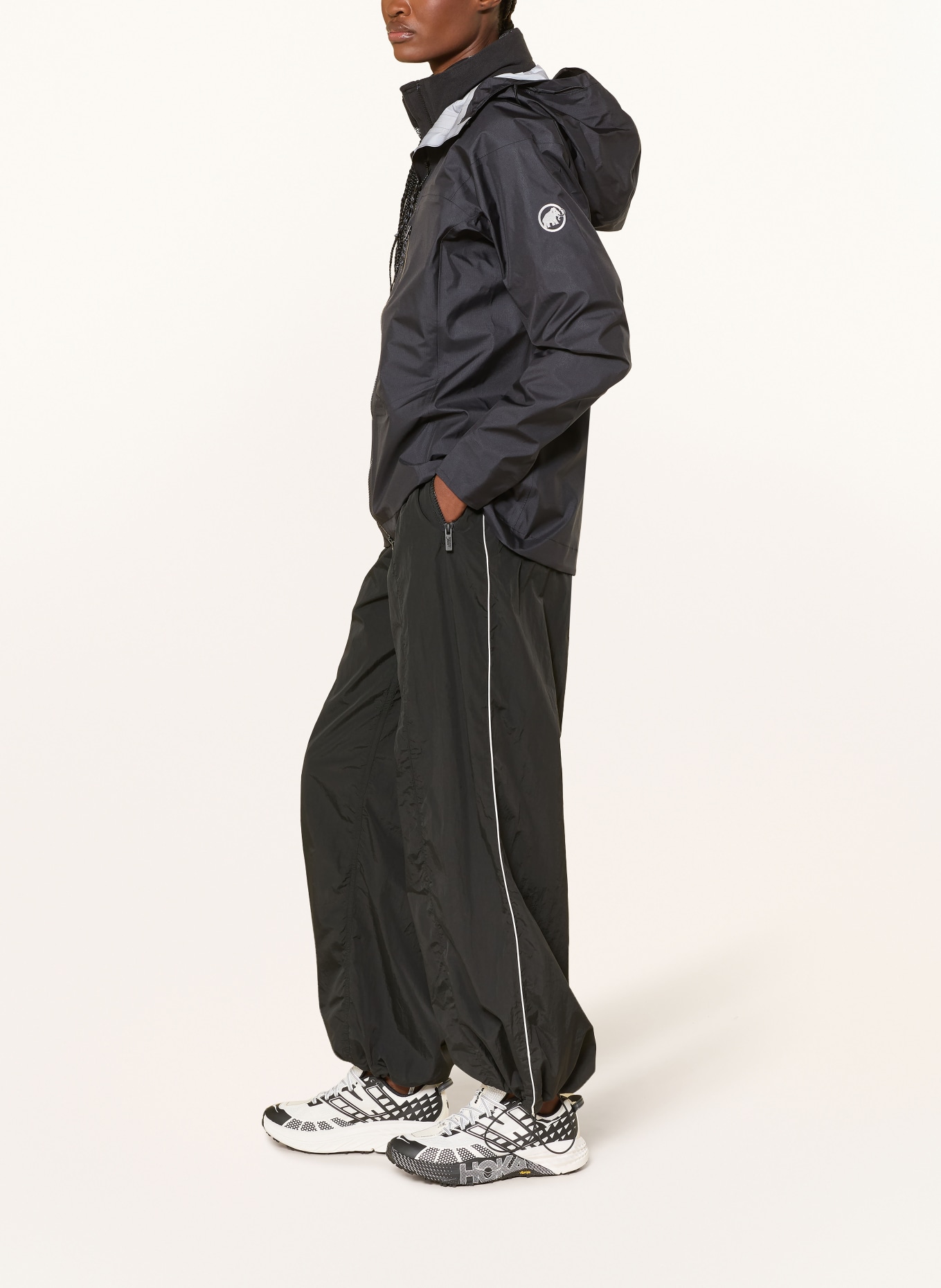 MAMMUT Hardshell-Jacke TAISS LIGHT: SCHWARZ