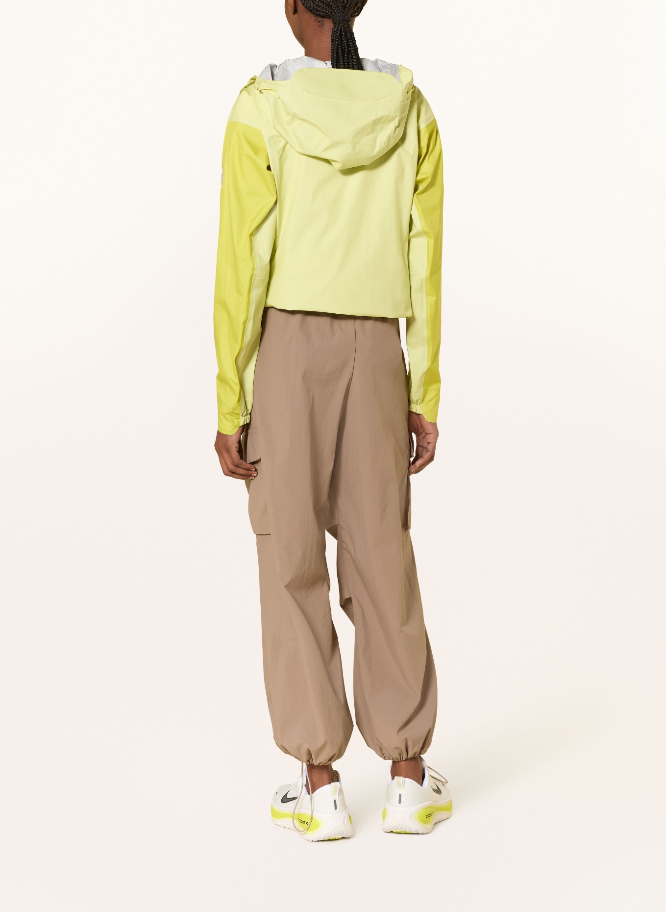 MAMMUT Veste hardshell TAISS LIGHT: JAUNE / JAUNE CLAIR