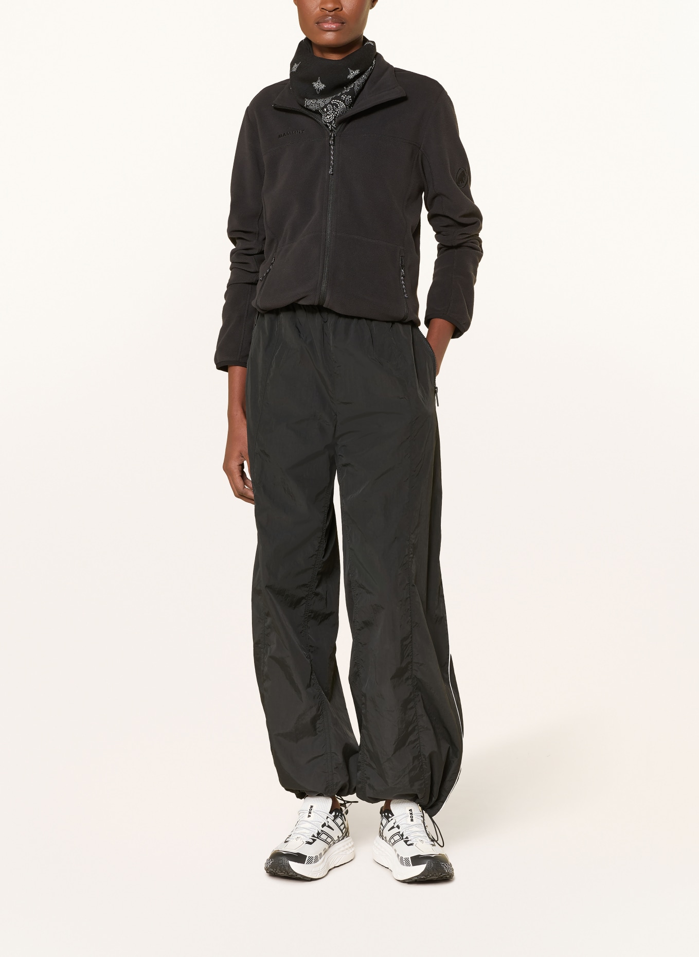 MAMMUT Fleecejas INNOMINATA LIGHT: ZWART