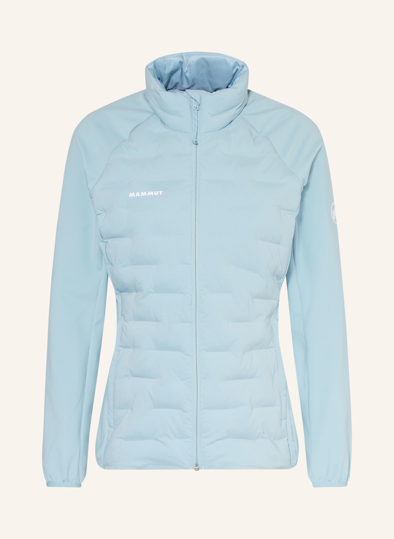 MAMMUT Hybrid-Steppjacke SENDER IN: HELLBLAU