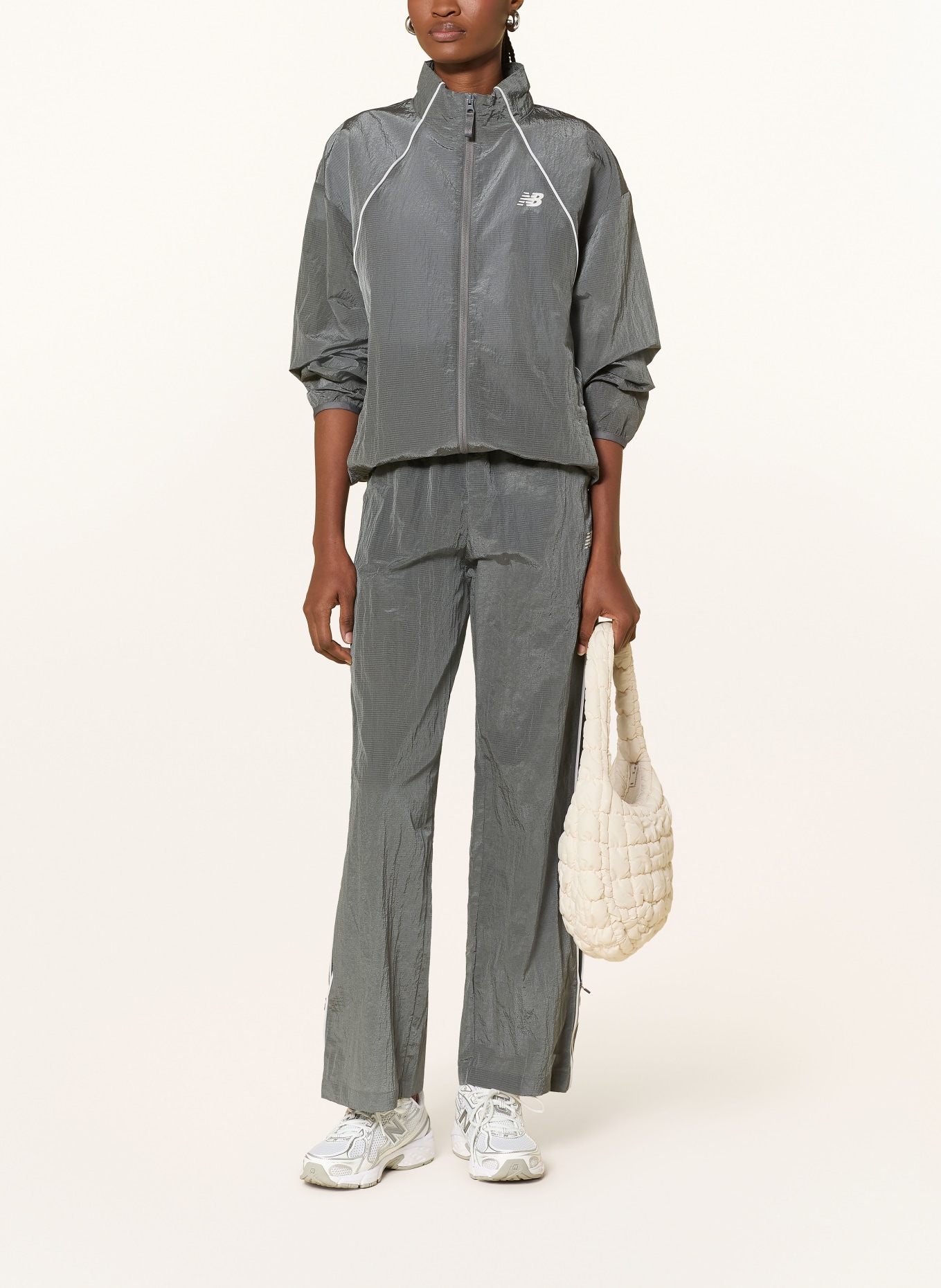 new balance Veste fonctionnelle LEGACY: GRIS FONCÉ