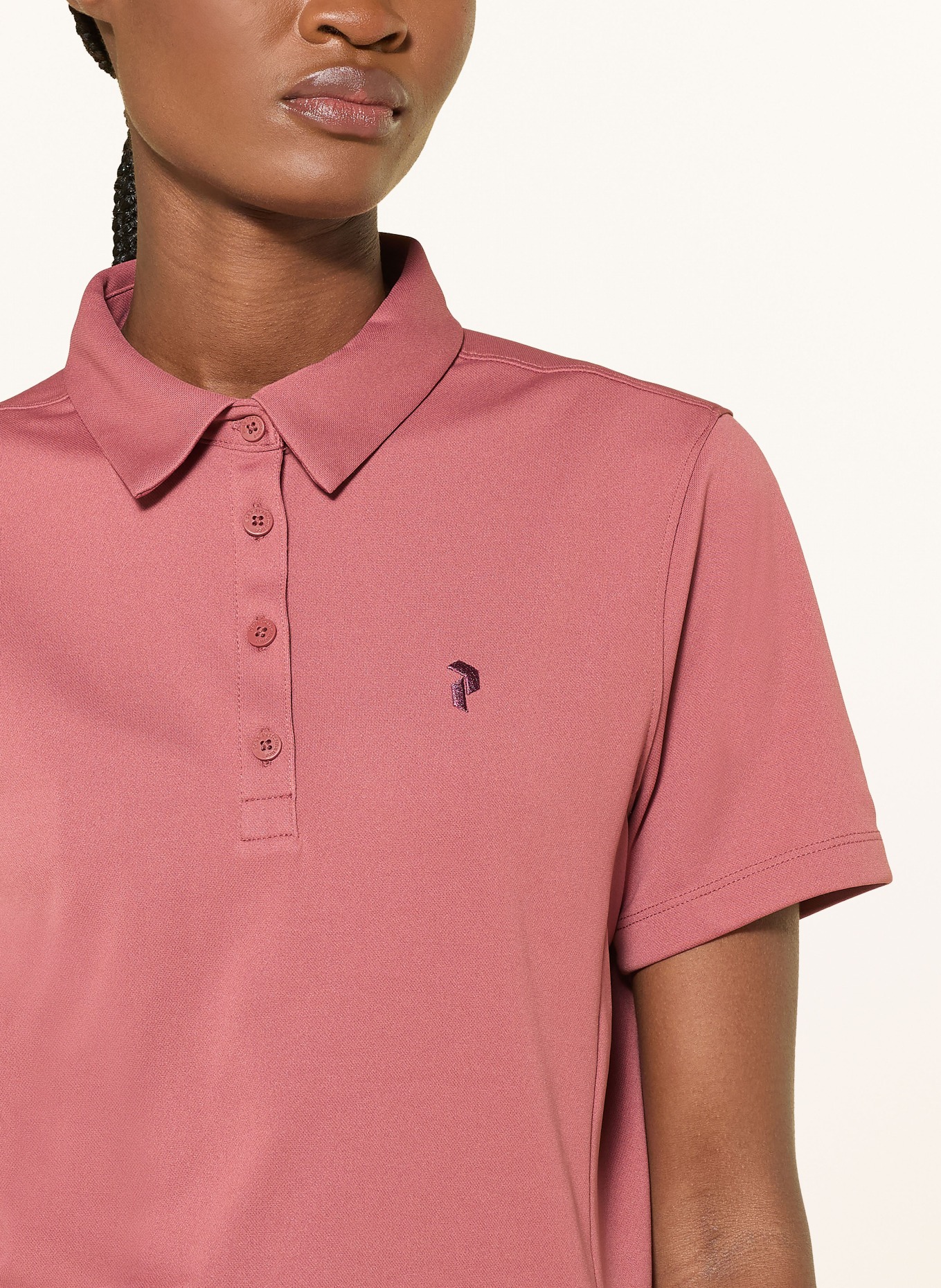 Peak Performance Funktions-Poloshirt ALTA: ALTROSA