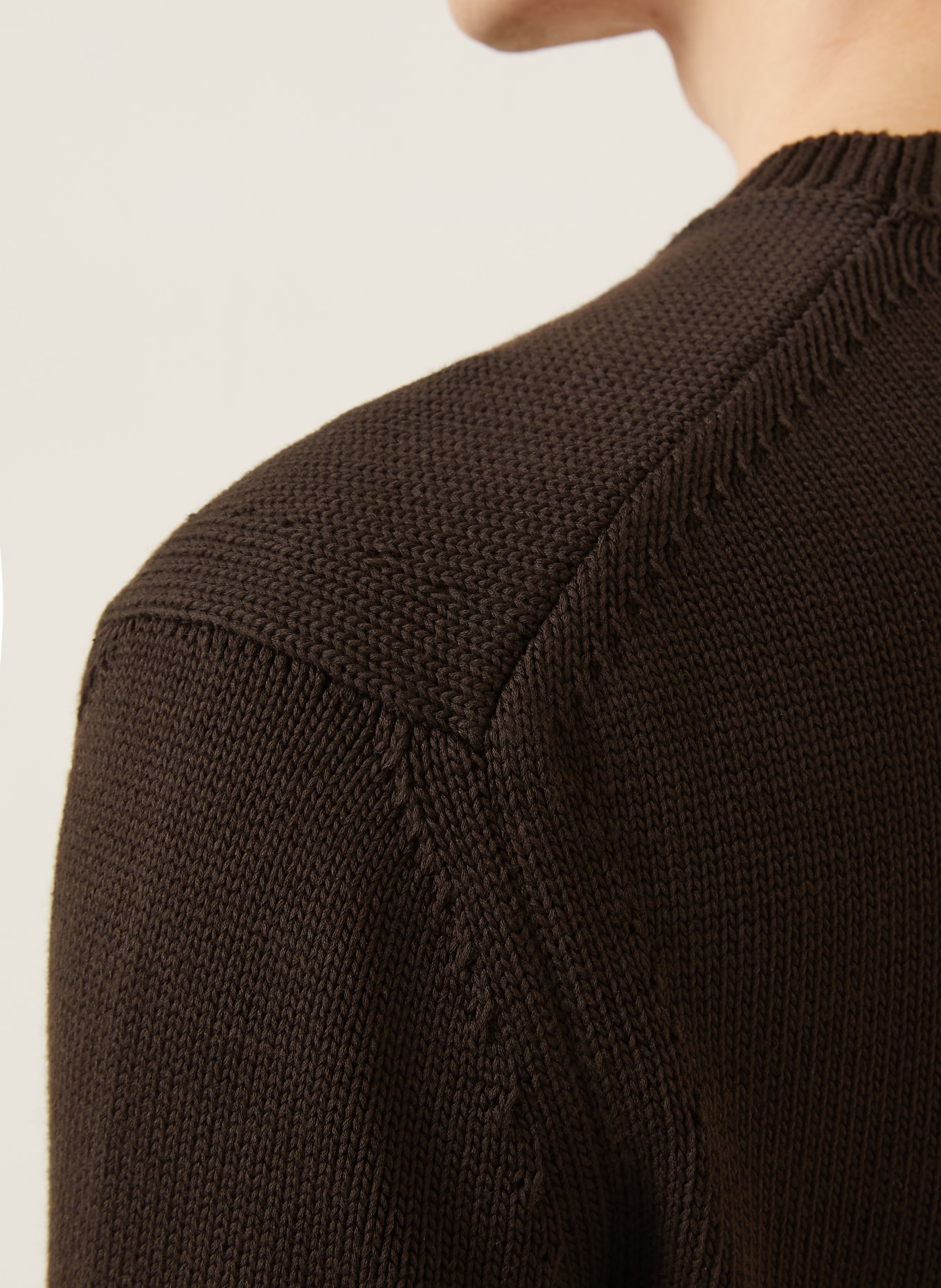 TOM FORD Svetr s hedvábím: TMAVĚ HNĚDÁ