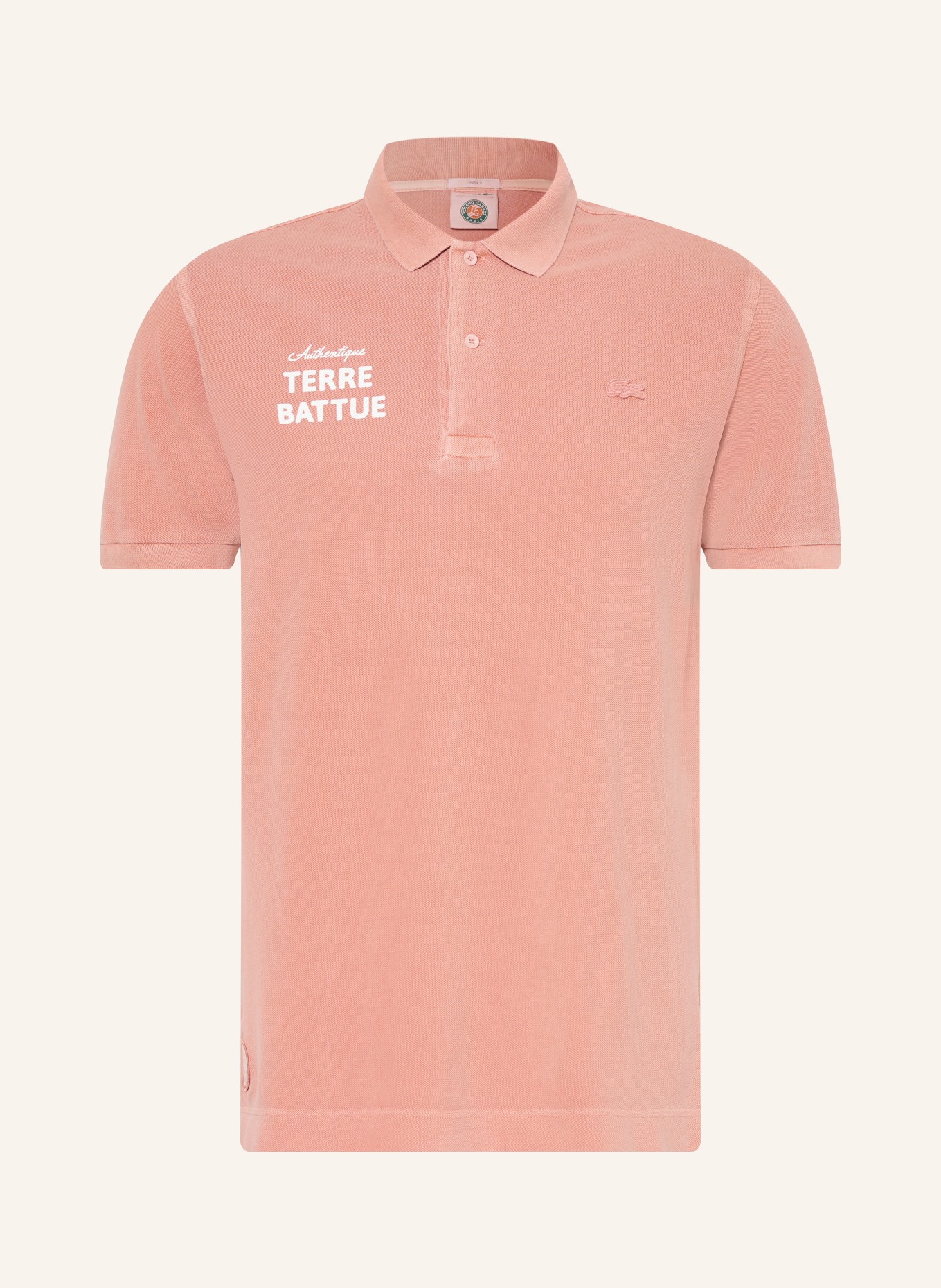 LACOSTE Piqué-Poloshirt: LACHS