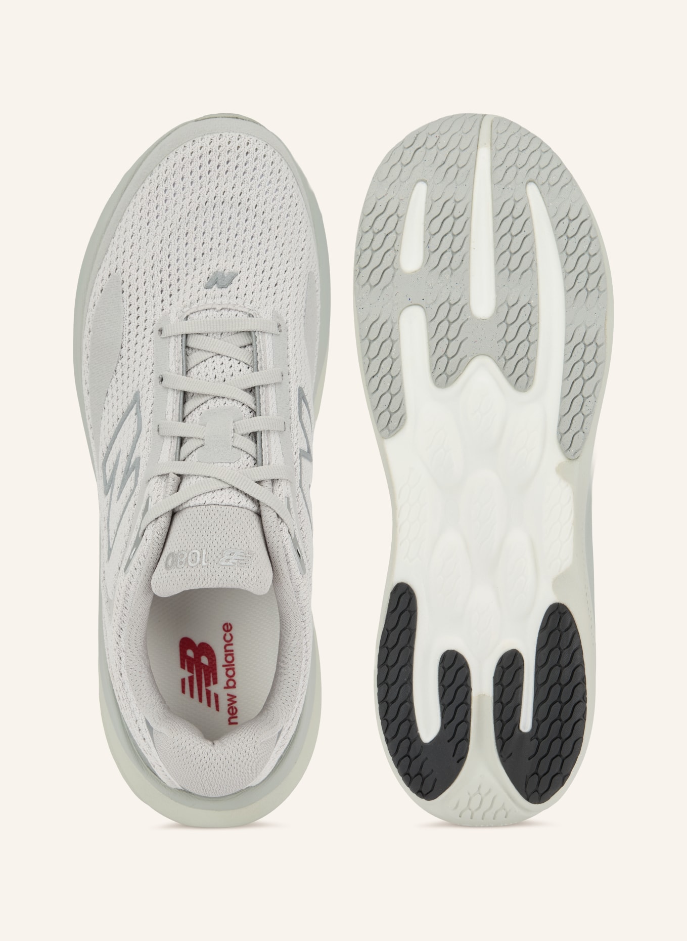 new balance Running Shoes 1080 V15: LIGHT GRAY