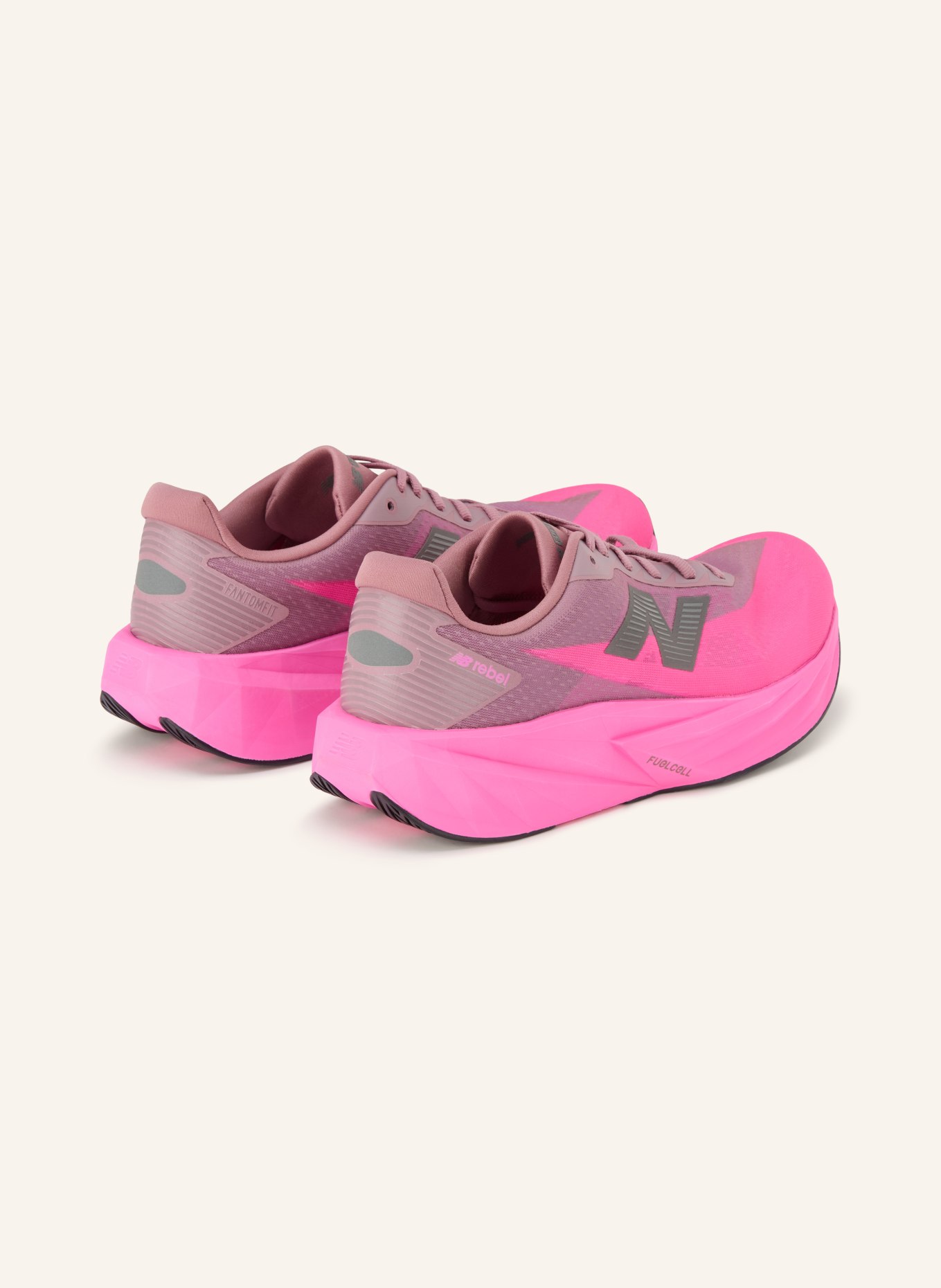 new balance Laufschuhe FUELCELL REBEL V5: PINK / ALTROSA / GRAU