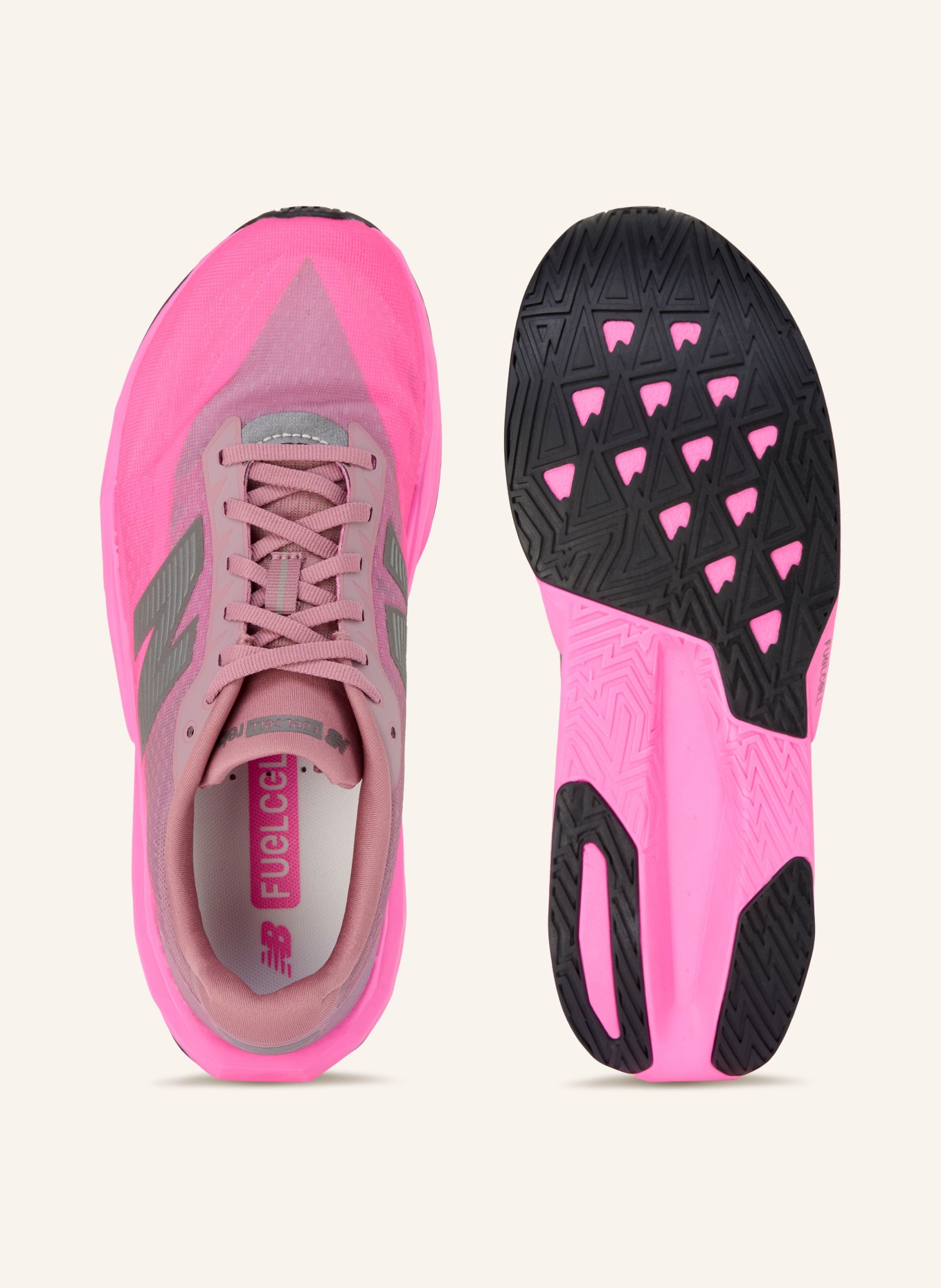 new balance Laufschuhe FUELCELL REBEL V5: PINK / ALTROSA / GRAU