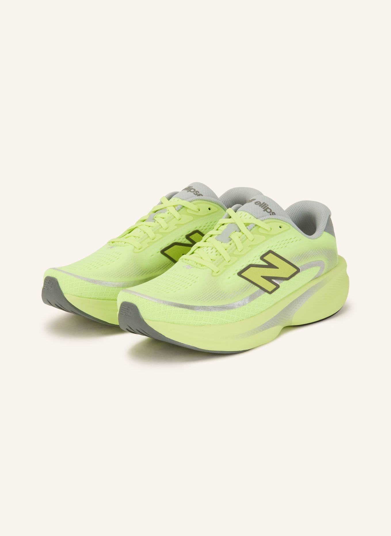 new balance Laufschuhe ELLIPSE V1: NEONGELB / SILBER / GRAU