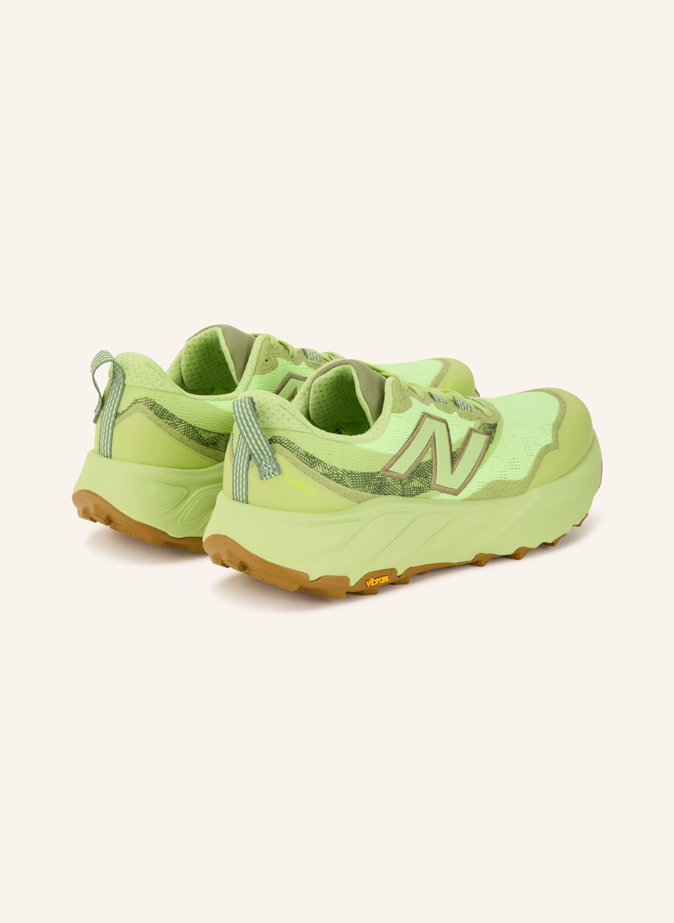 new balance Trailrunning-Schuhe FRESH FOAM X HIERRO V9: NEONGELB / OLIV