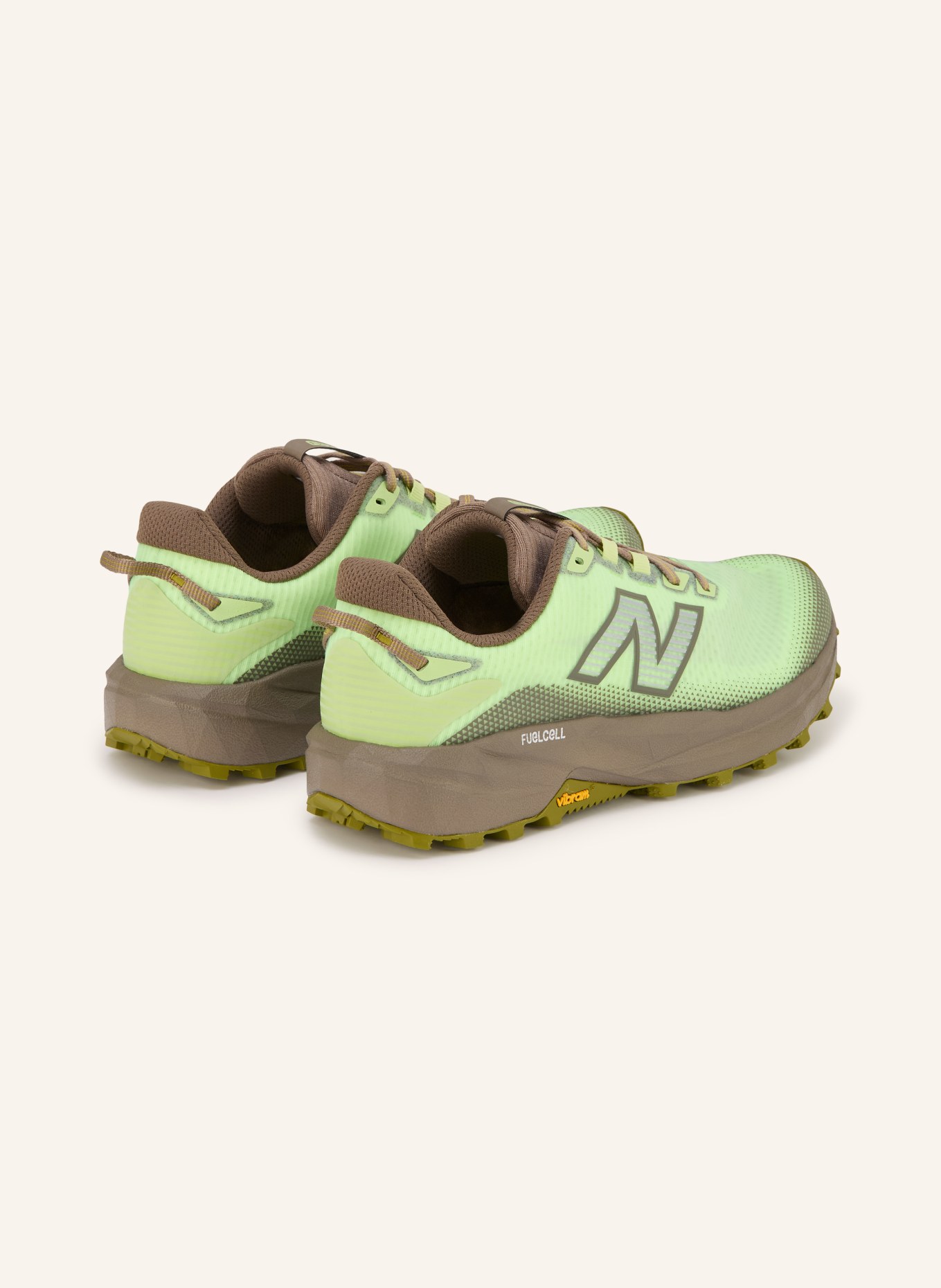 new balance Trailrunning-Schuhe FUELCELL REBEL TRAIL: HELLGRÜN / BRAUN