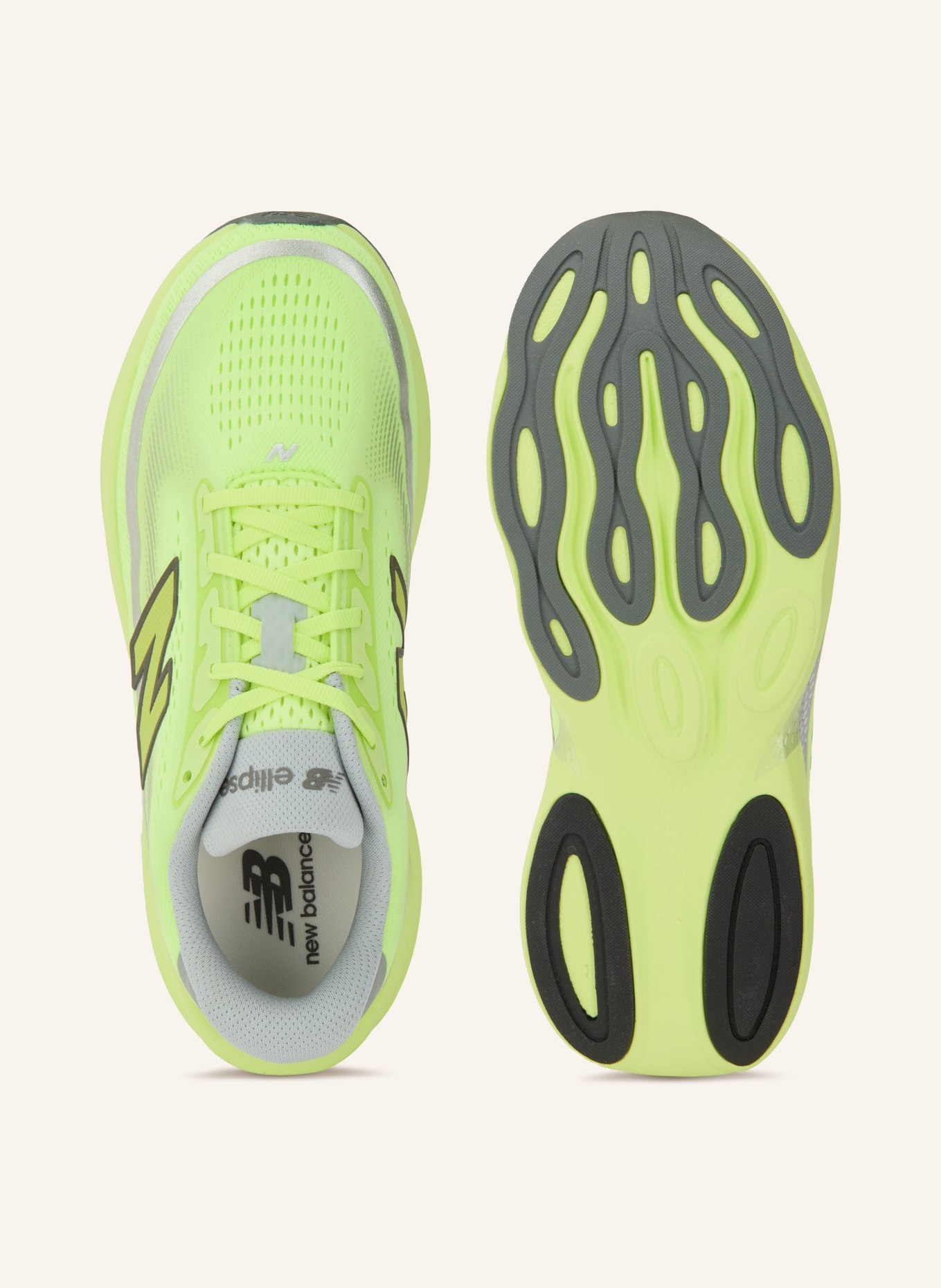 new balance Laufschuhe ELLIPSE V1: NEONGELB / SILBER / GRAU
