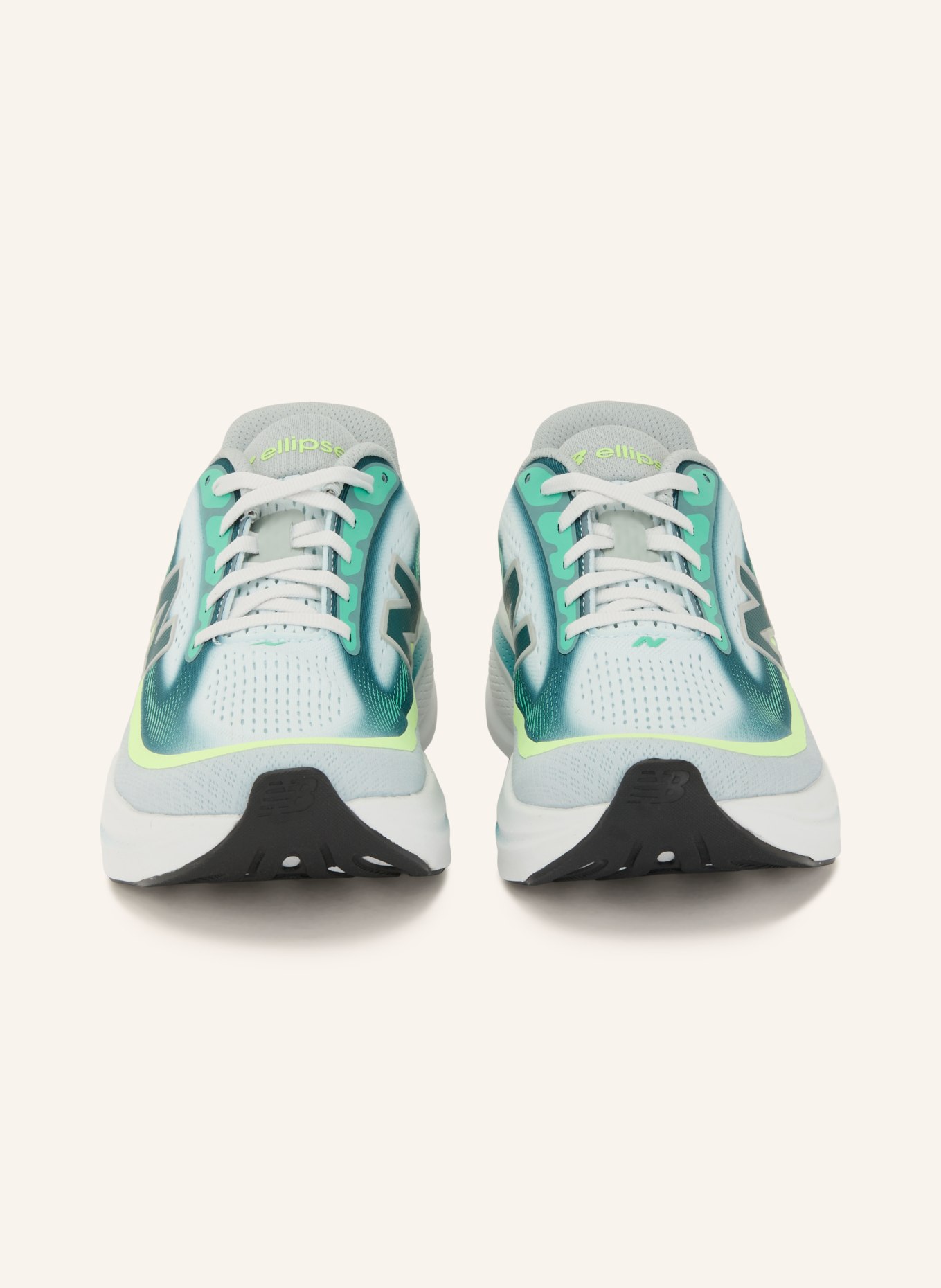 new balance Laufschuhe ELLIPSE V1: DUNKELGRÜN / HELLGRAU / NEONGELB