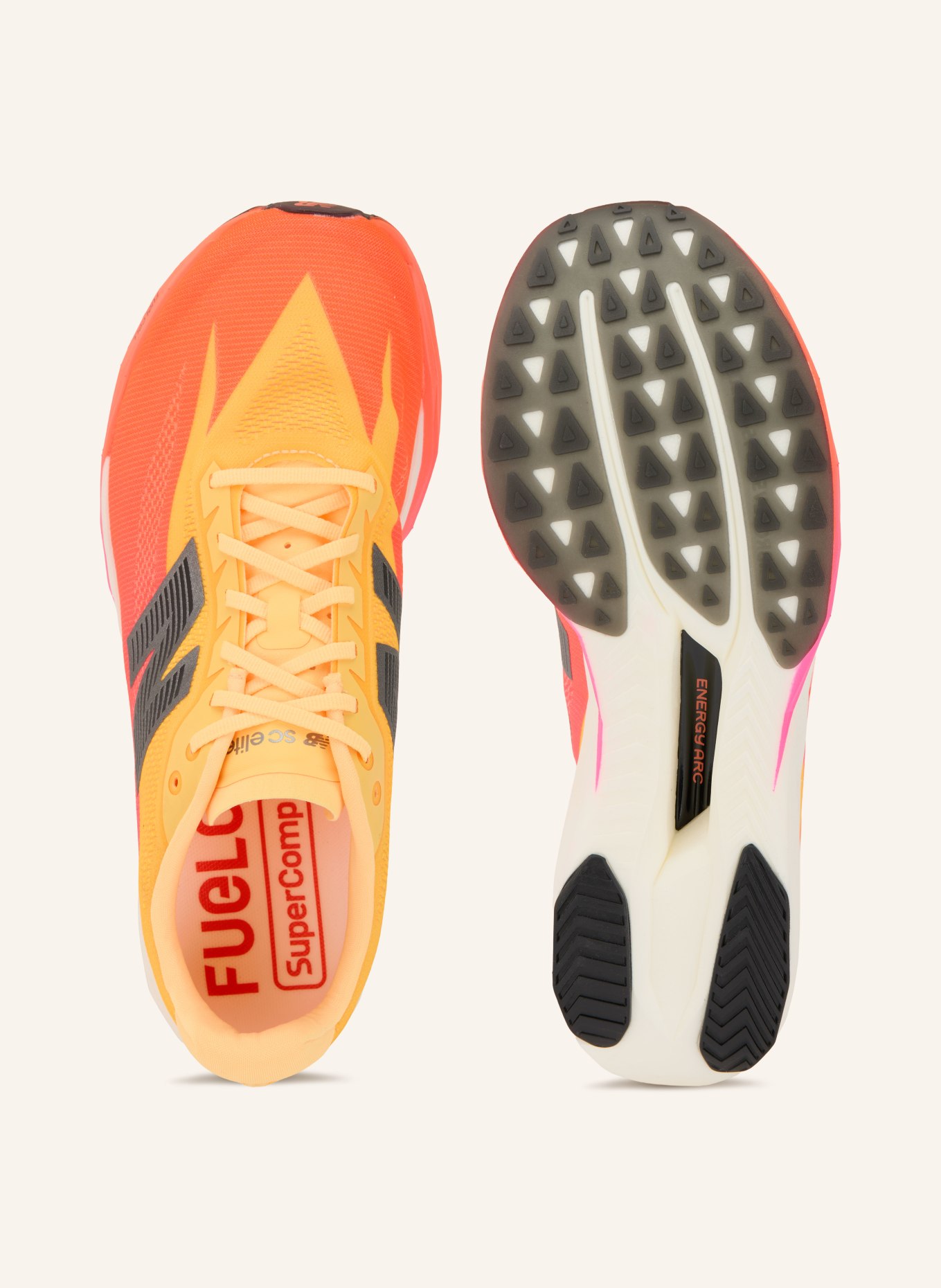 new balance Laufschuhe FUELCELL SUPERCOMP ELITE V5: NEONORANGE / PINK