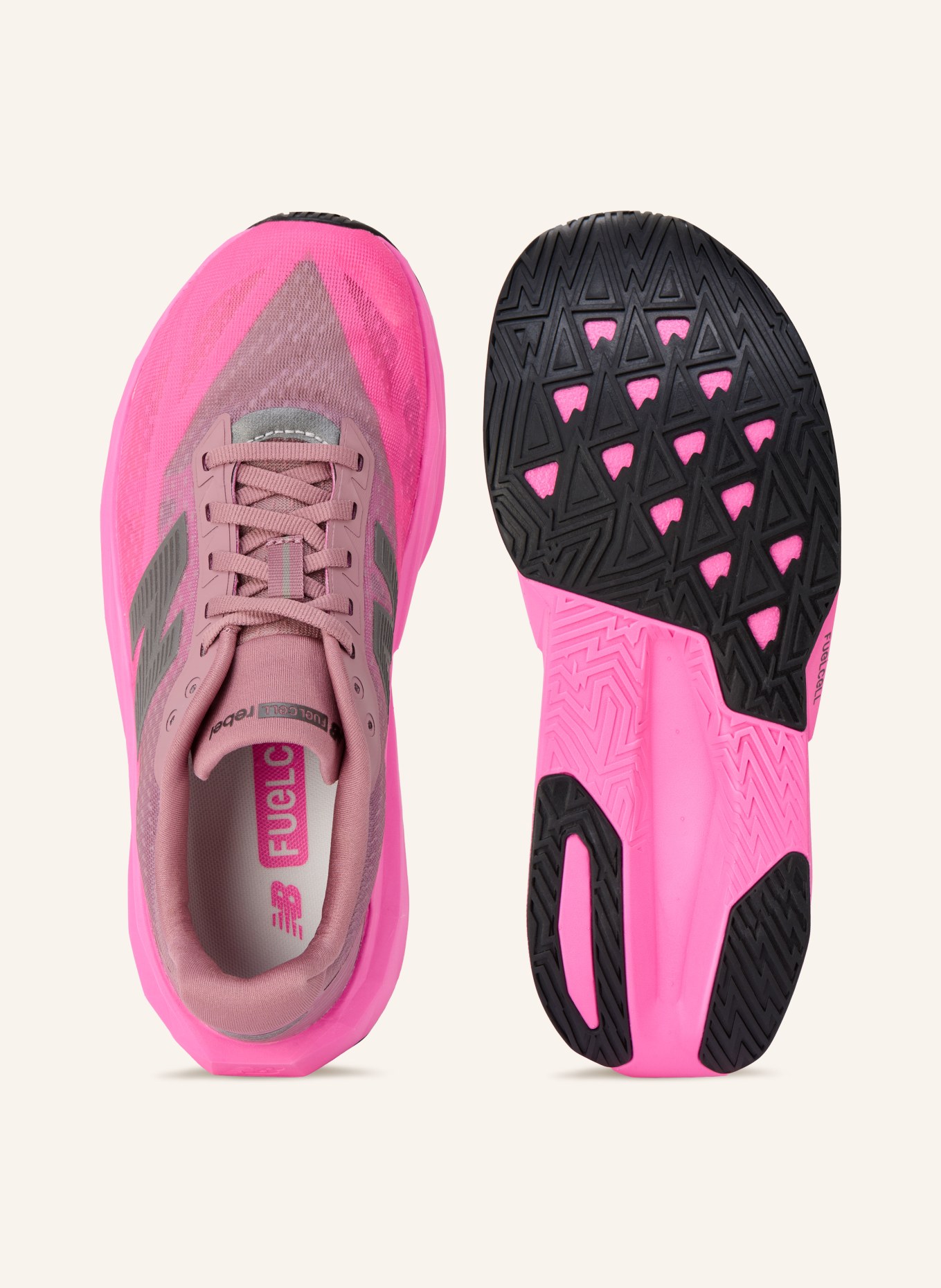 new balance Laufschuhe FUELCELL REBEL V5: PINK / ALTROSA / GRAU