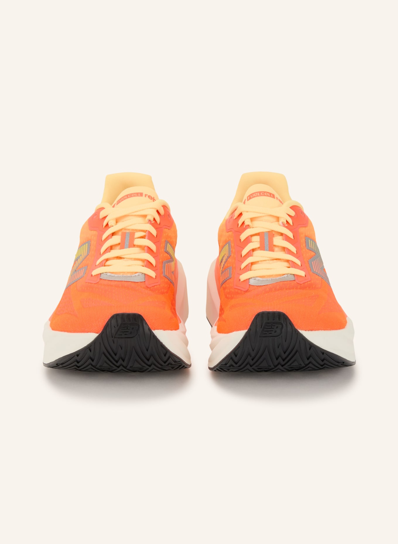 new balance Laufschuhe FUELCELL REBEL V5: NEONORANGE / SILBER
