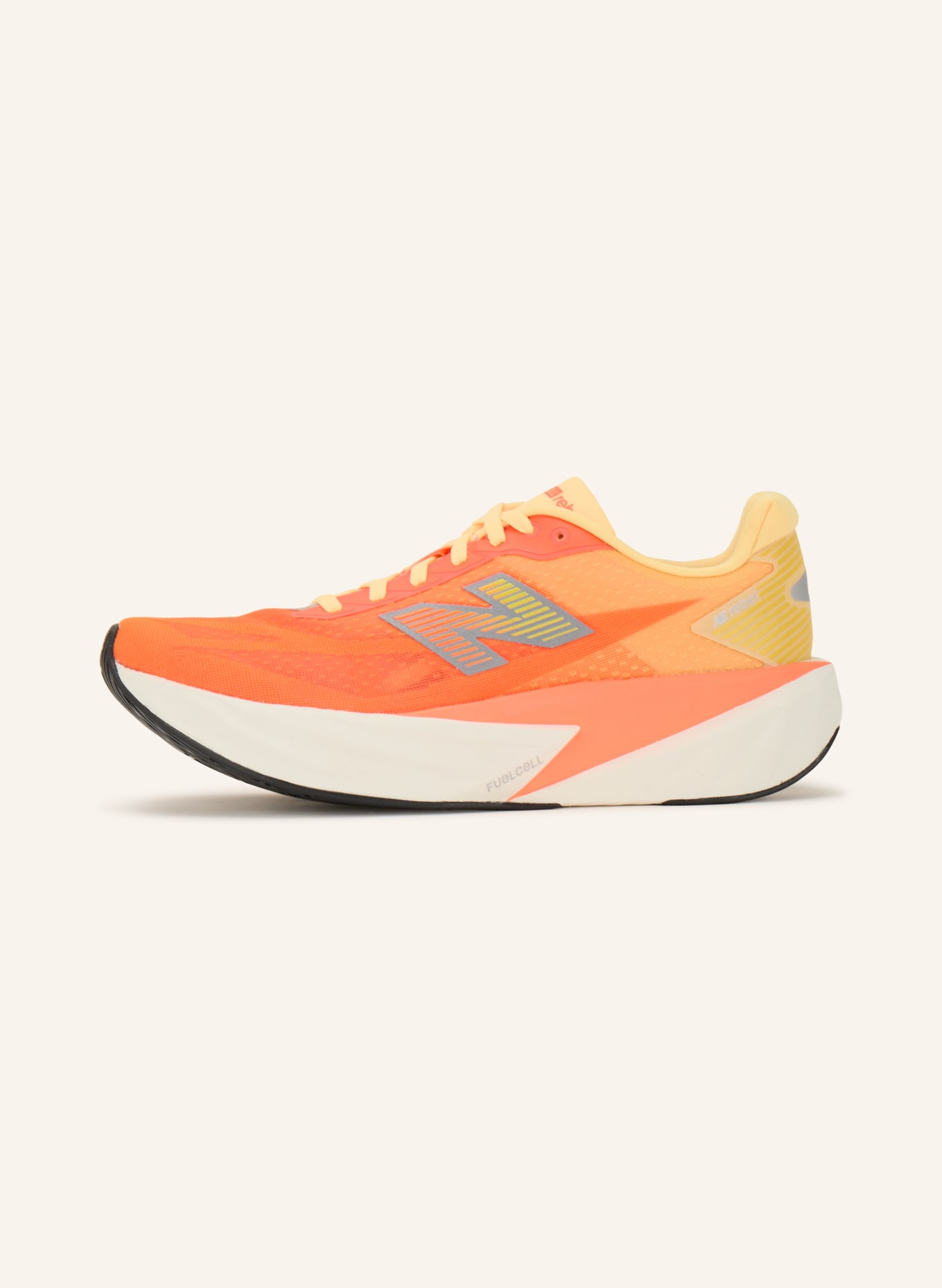 new balance Laufschuhe FUELCELL REBEL V5: NEONORANGE / SILBER