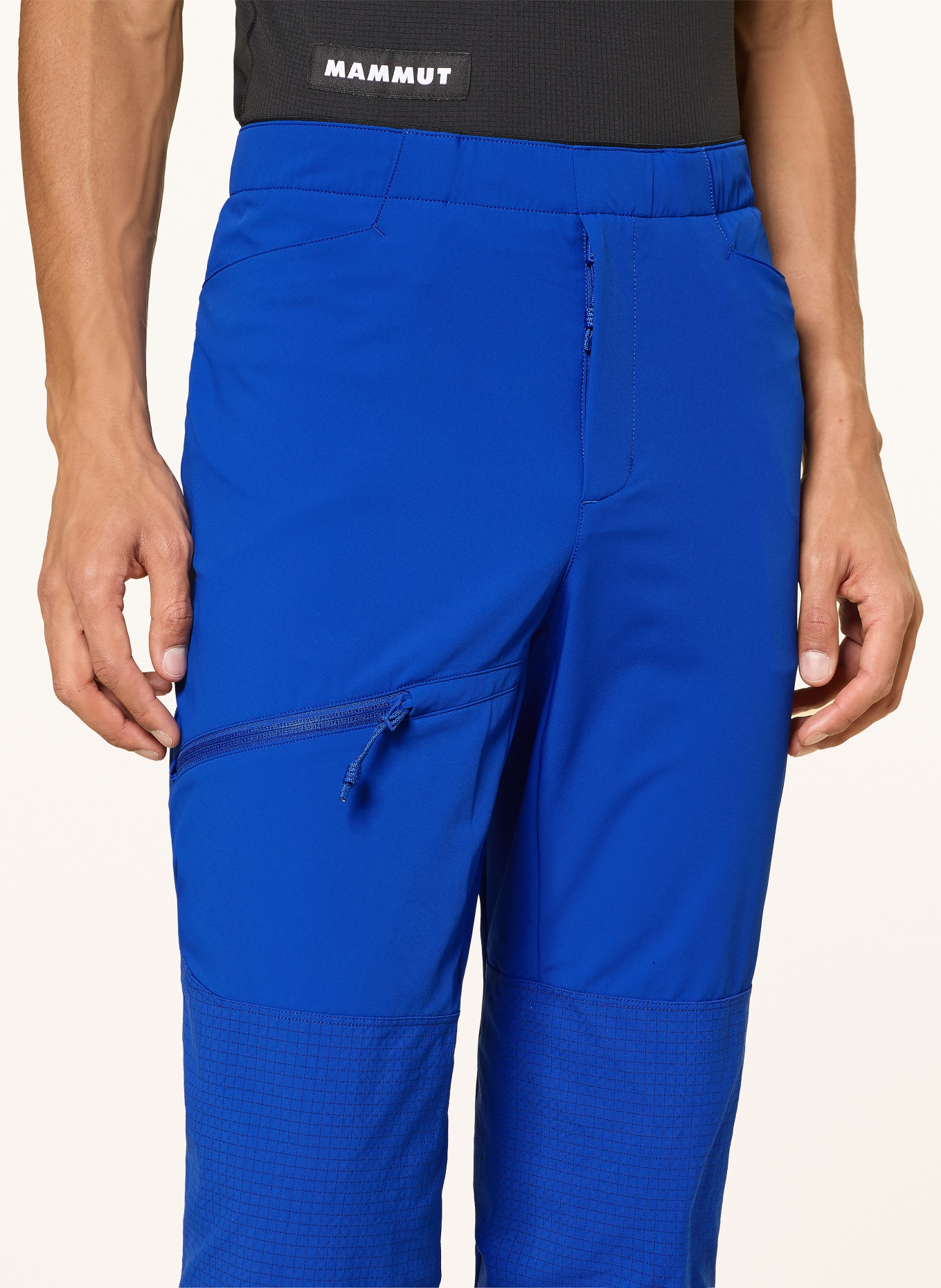 MAMMUT Softshell-Hose EIGER NORDWAND LIGHT SO: BLAU