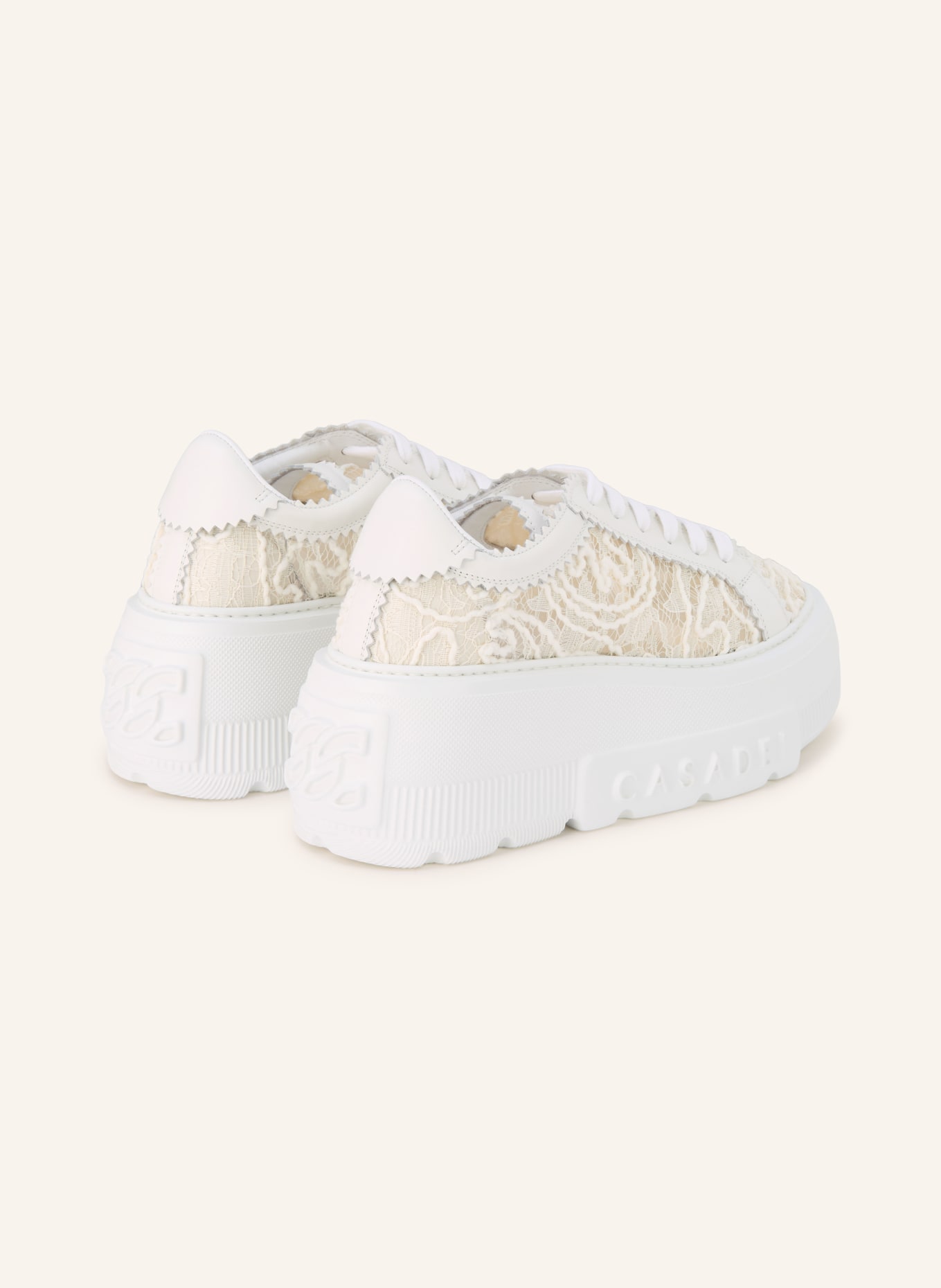 CASADEI Plateau-Sneaker NEXUS: WEISS