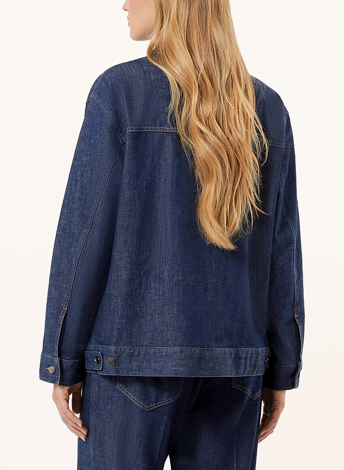 PERSONA MARINA RINALDI Jachetă din denim UBICATO: 001 MIDNIGHTBLUE