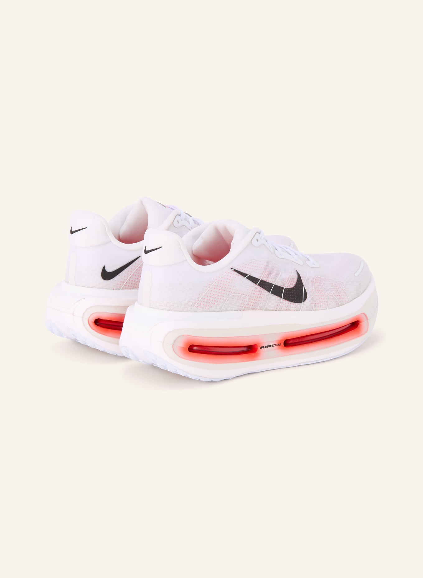 Nike Buty do biegania VOMERO PREMIUM: BIAŁY / JASKRAWY CZERWONY / CZARNY