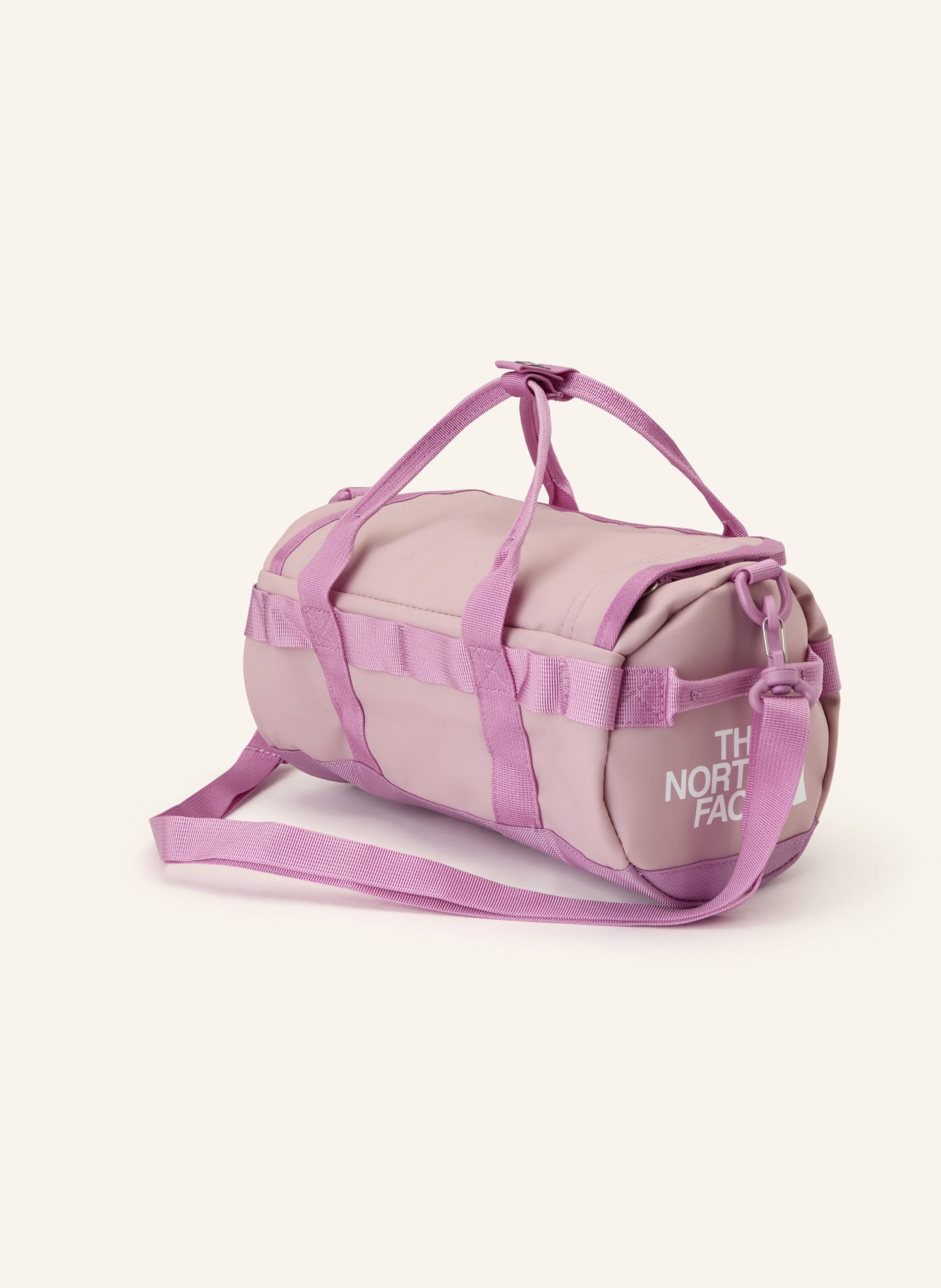 THE NORTH FACE Umhängetasche BASE CAMP DUFFEL: HELLROSA / ROSA