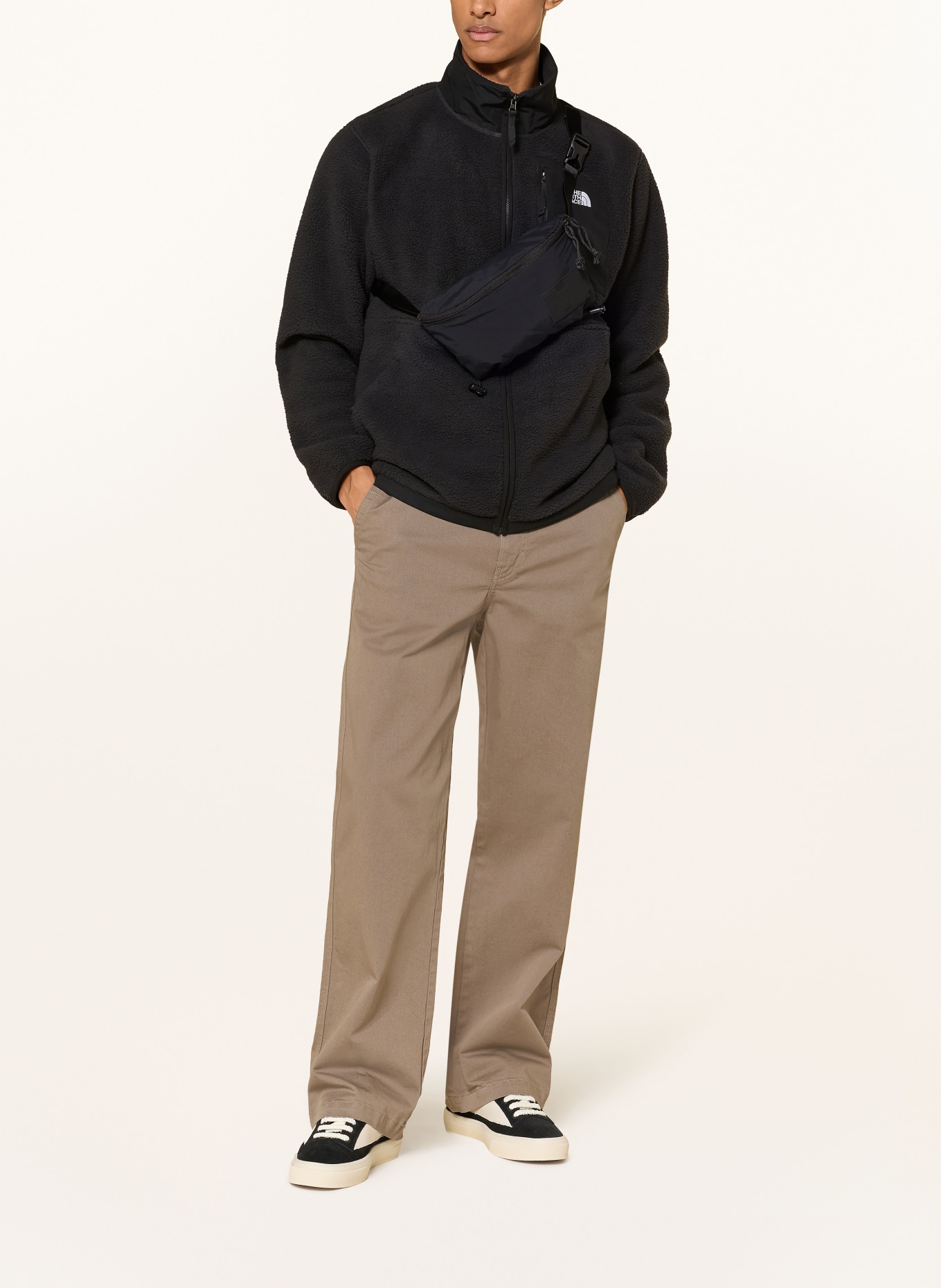 THE NORTH FACE Heuptas NEVER STOP: DONKERGRIJS