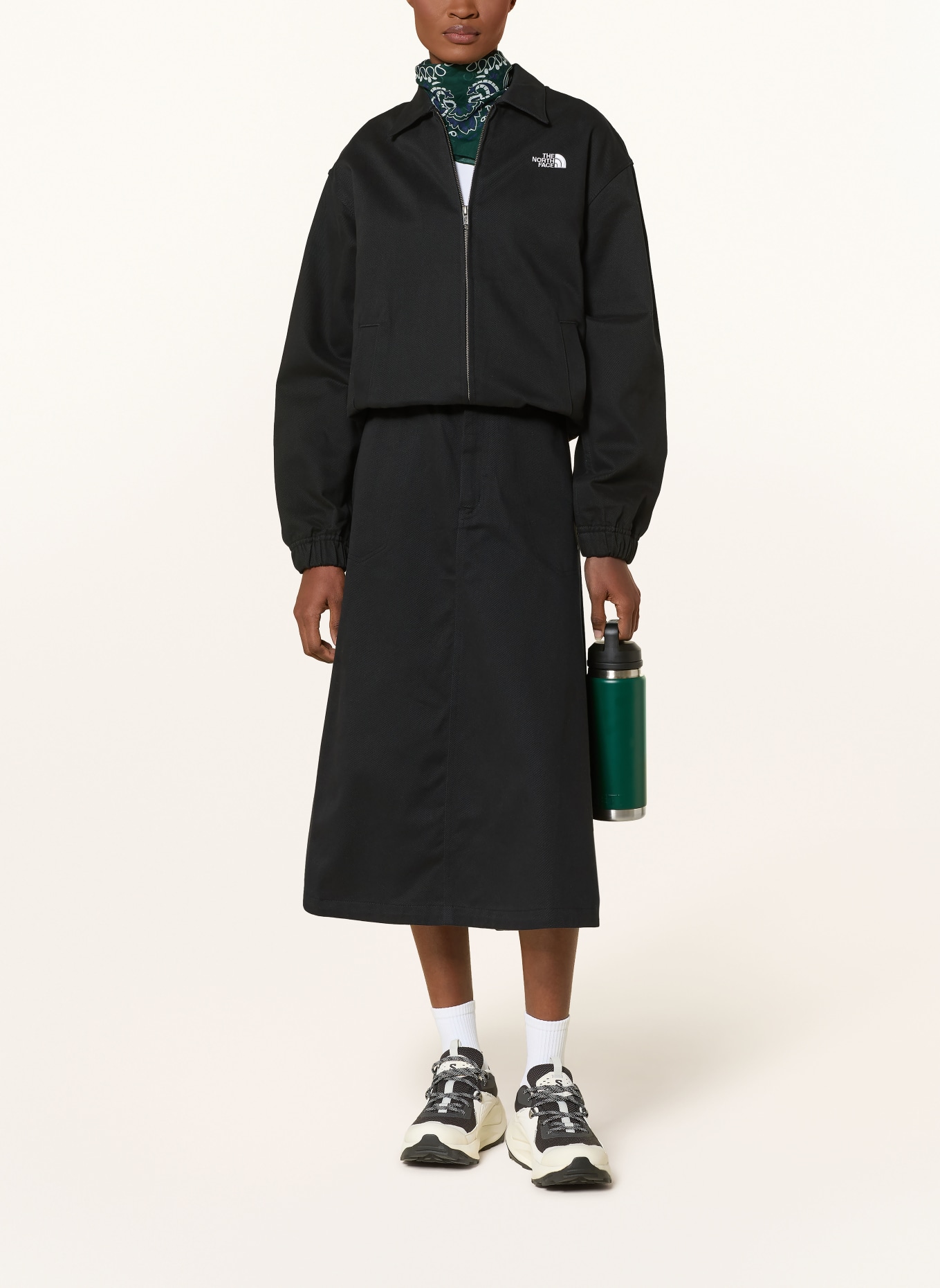 THE NORTH FACE Veste COLLARED: NOIR