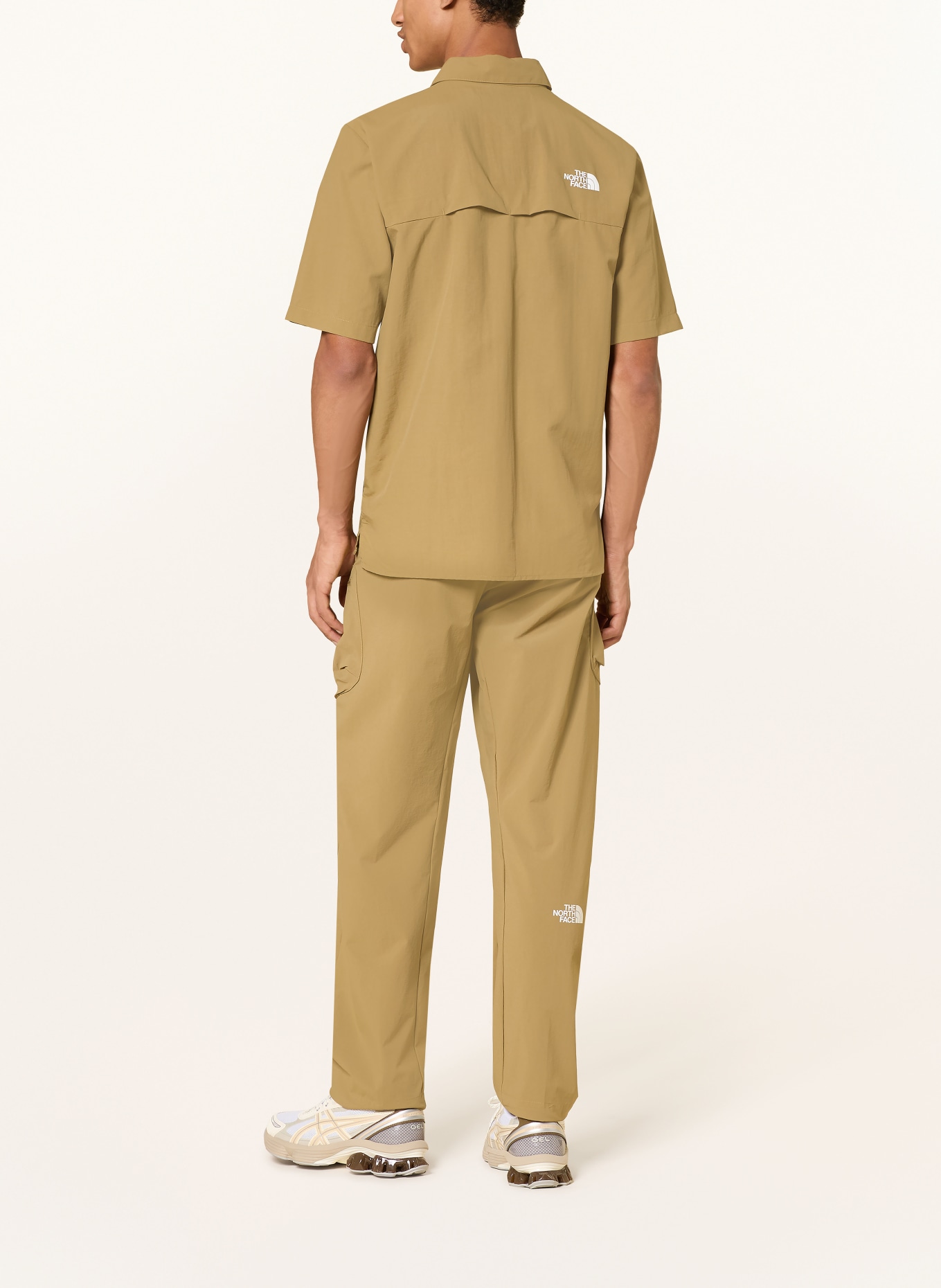 THE NORTH FACE Outdoor-Hemd PACKABLE SHORT SLEEVE: BEIGE