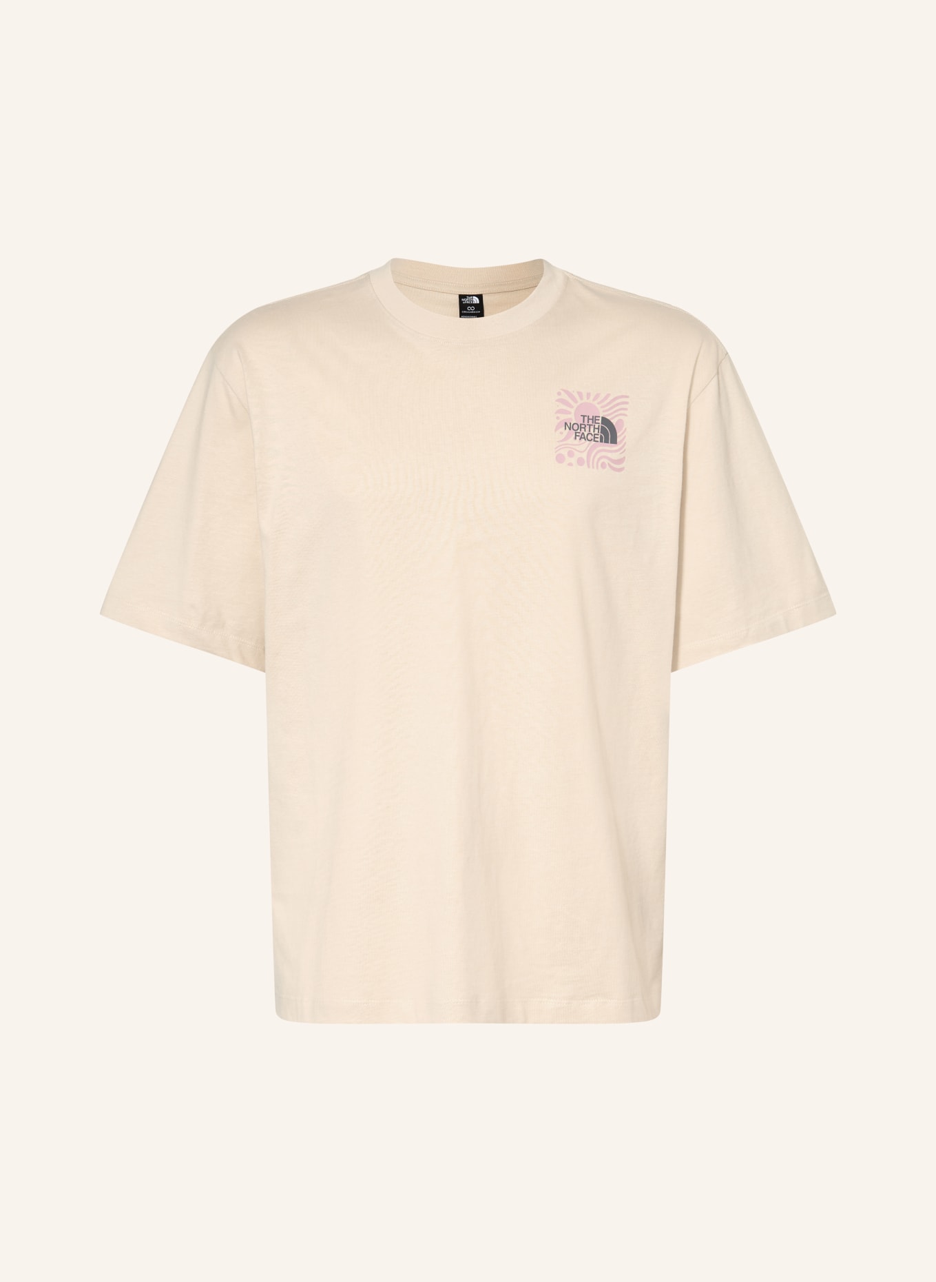 THE NORTH FACE T-Shirt SUN: ECRU