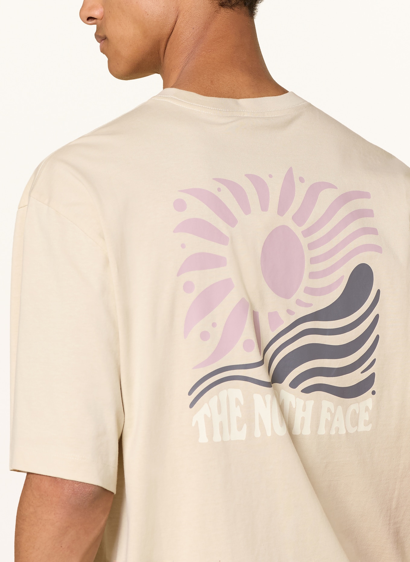 THE NORTH FACE T-Shirt SUN: ECRU