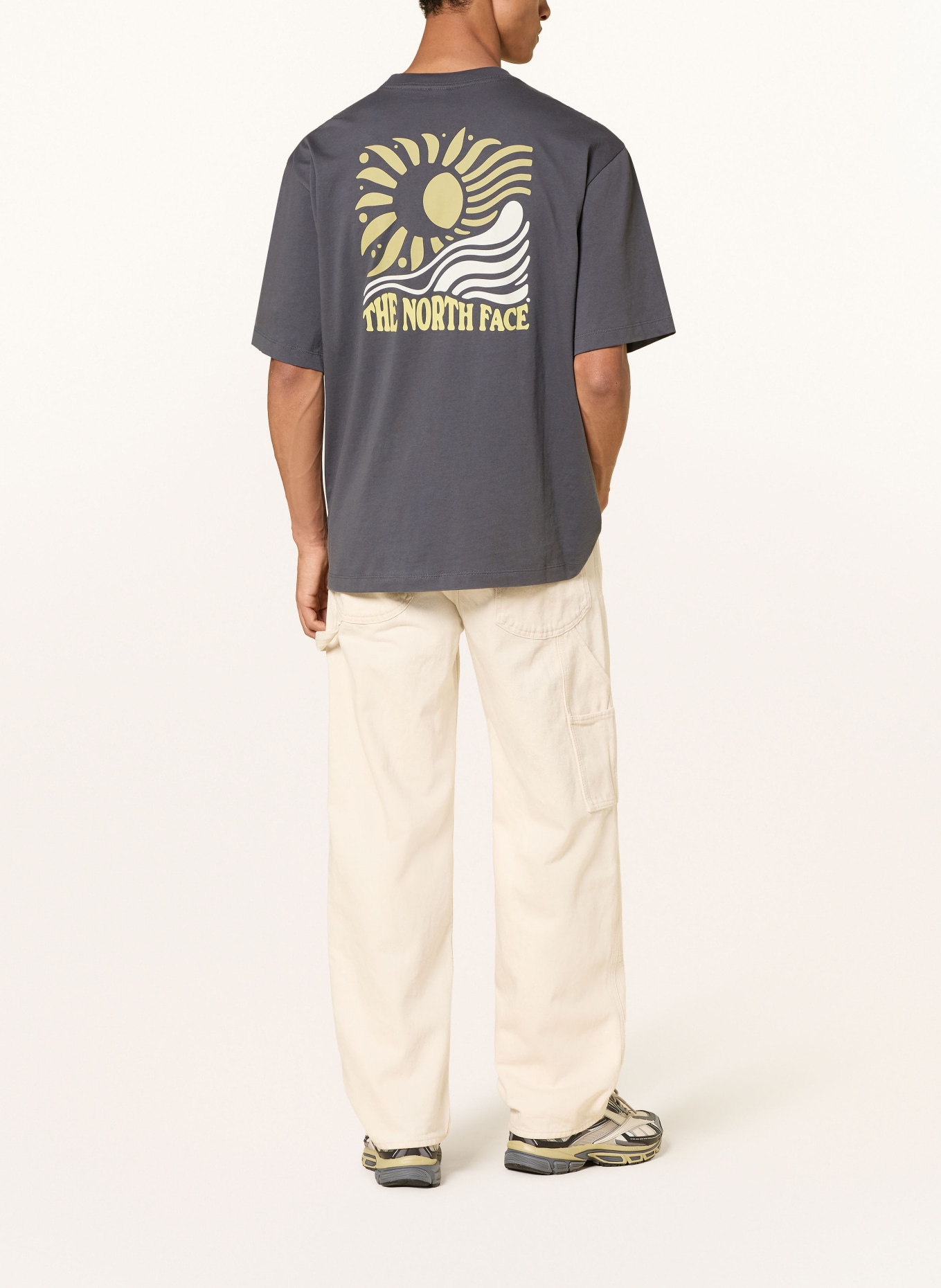 THE NORTH FACE T-Shirt SUN: DUNKELGRAU