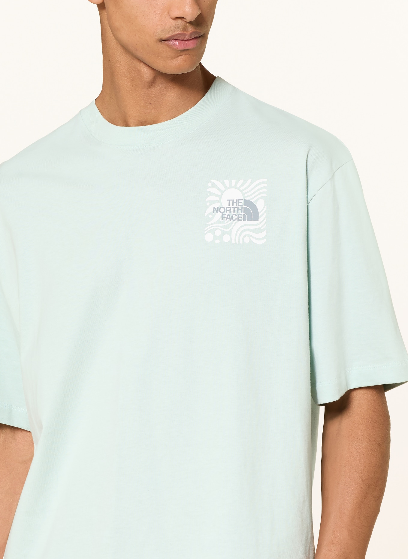 THE NORTH FACE T-Shirt SUN: MINT