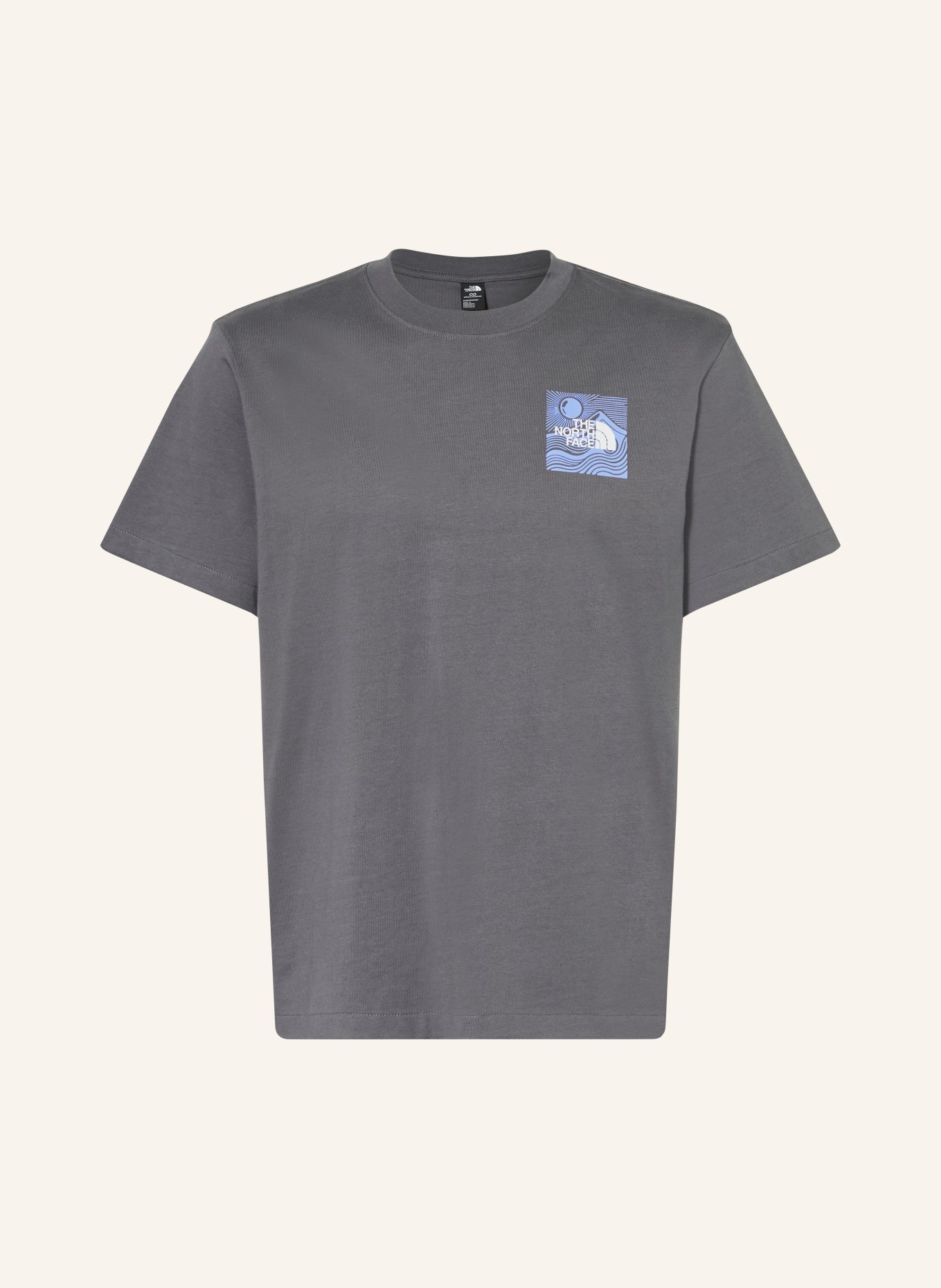 THE NORTH FACE T-Shirt MOUNTAIN ESCAPE: DUNKELGRAU
