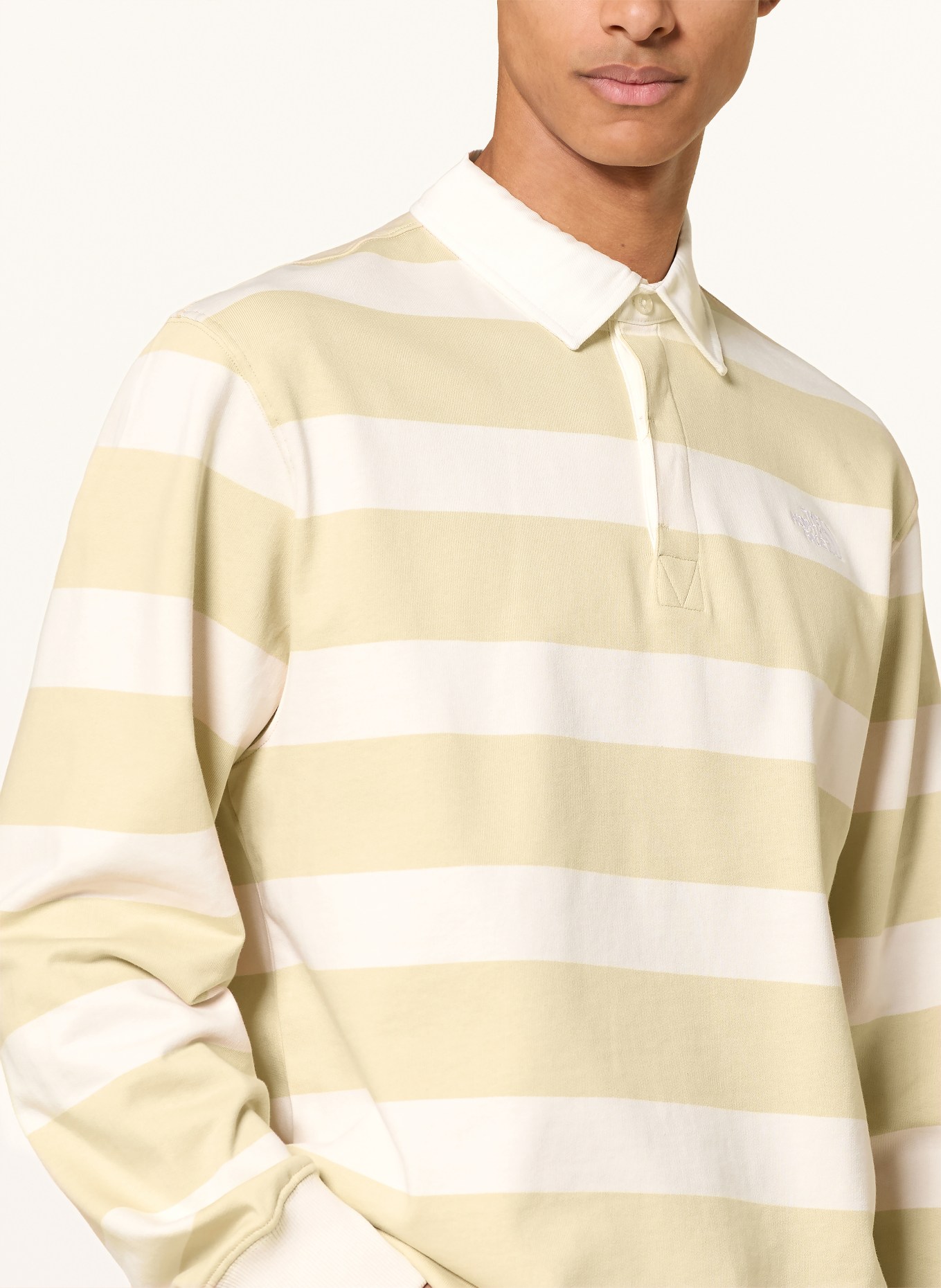 THE NORTH FACE Rugbyshirt: CREME / BEIGE