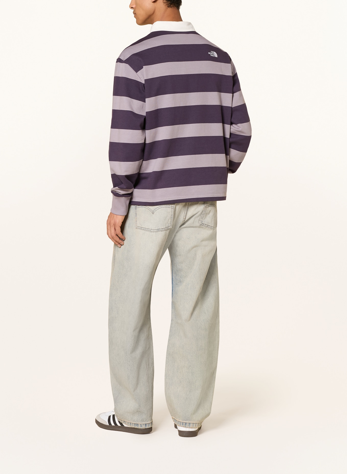 THE NORTH FACE Rugbyshirt: HELLLILA / LILA