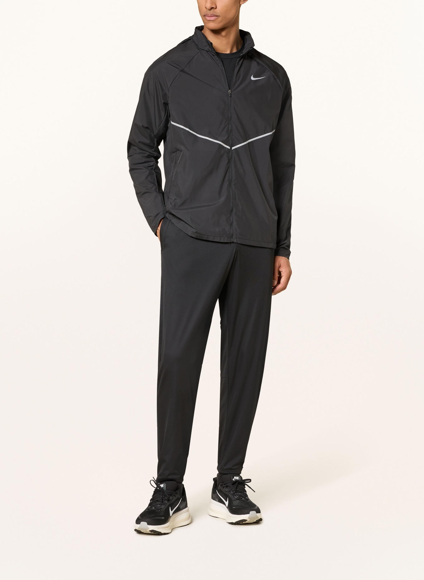 Nike Laufhose CHALLENGER: SCHWARZ