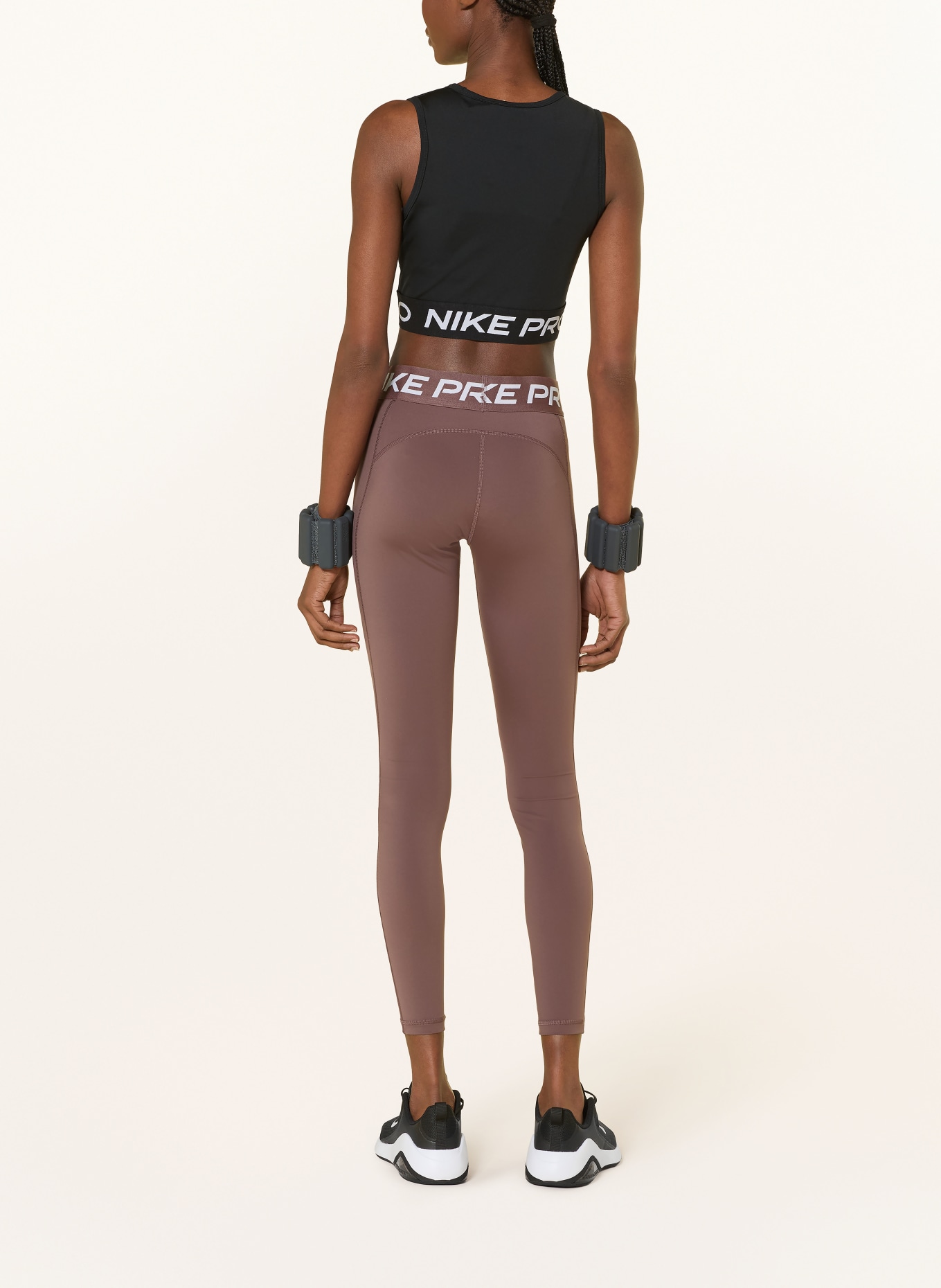 Nike PRO Tights: DUSKY PINK