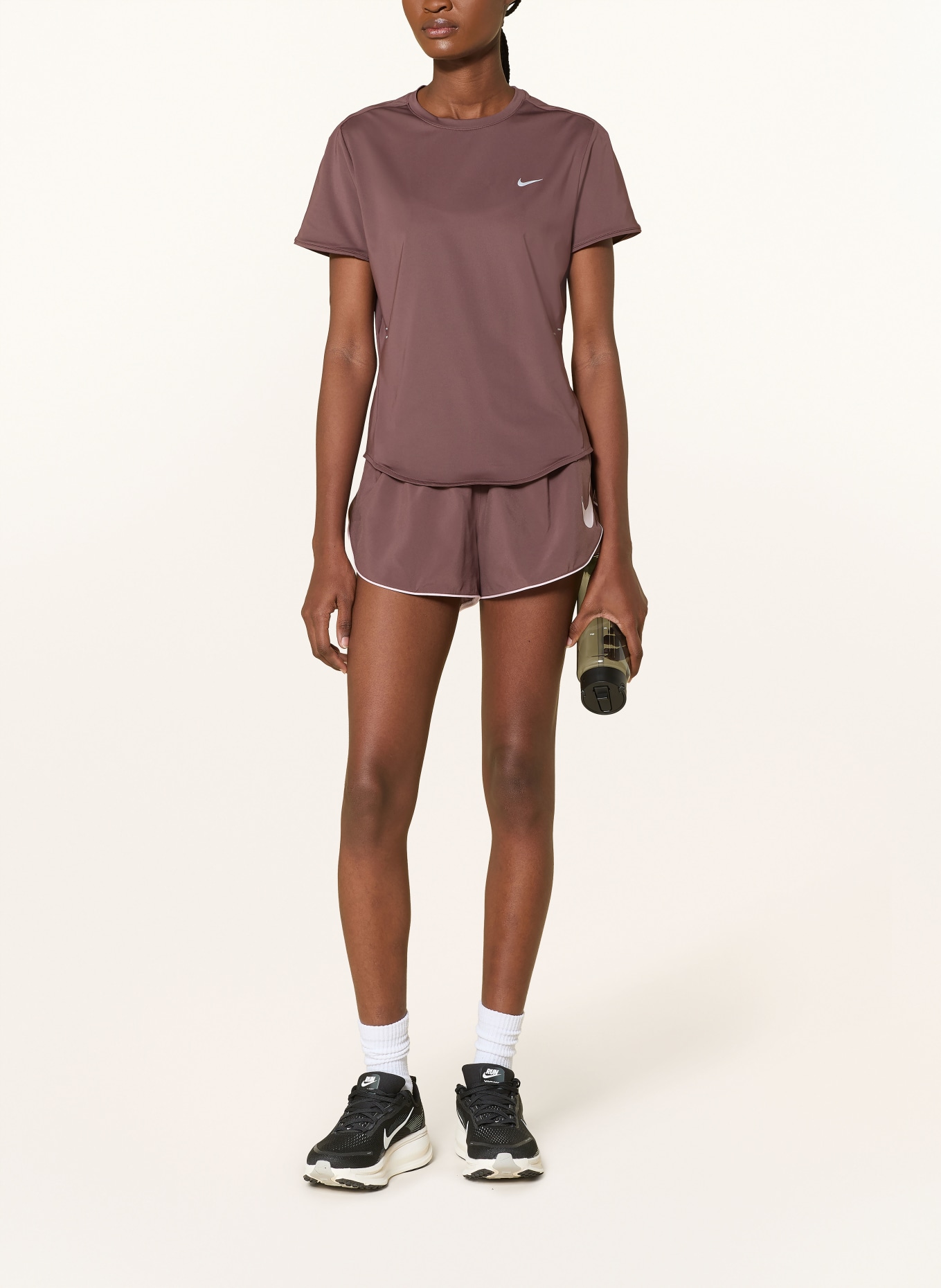 Nike 2-in-1 running shorts: DUSKY PINK