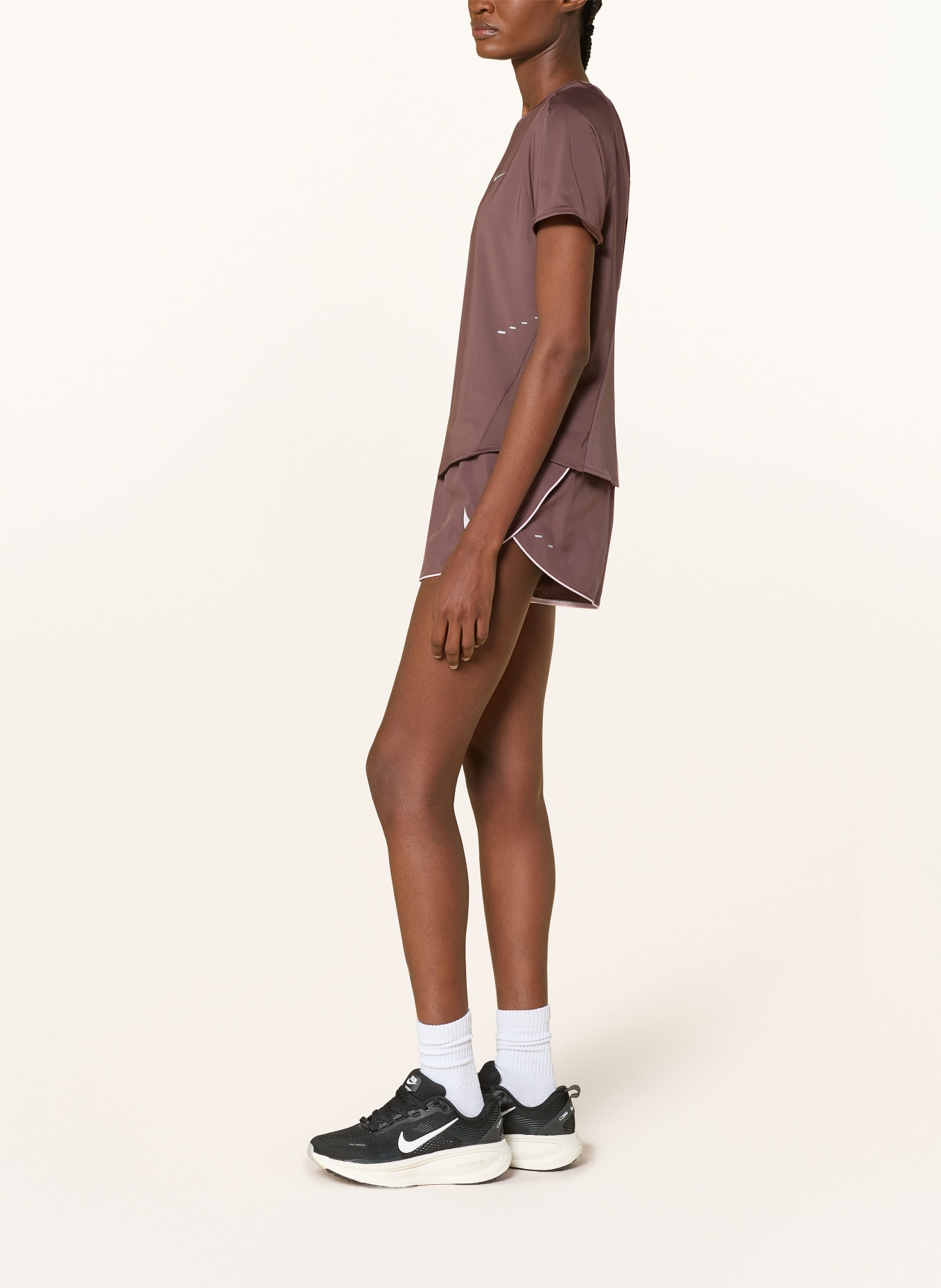 Nike 2-in-1 running shorts: DUSKY PINK