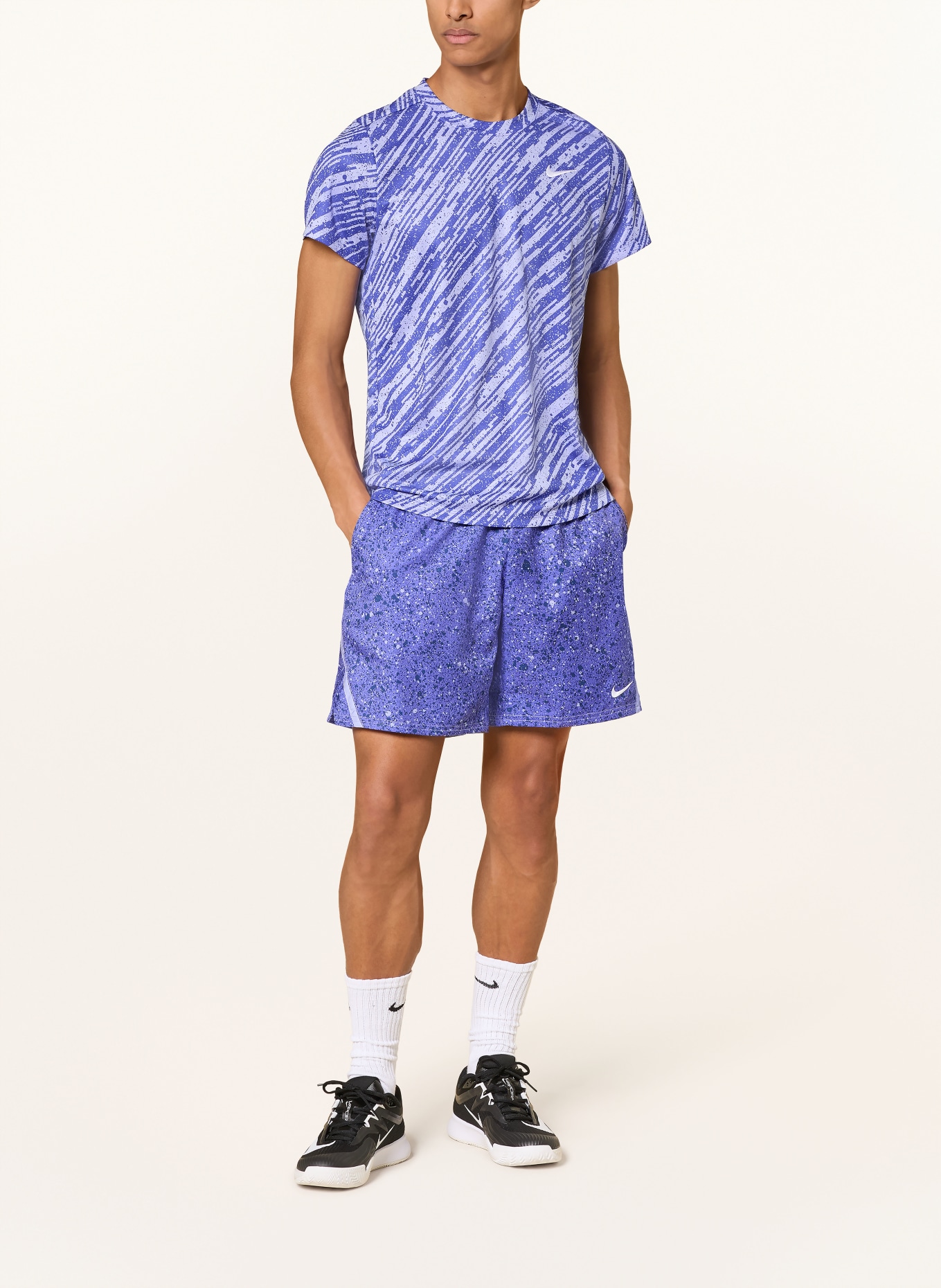 Nike Tennisshorts VICTORY: LILA / DUNKELLILA