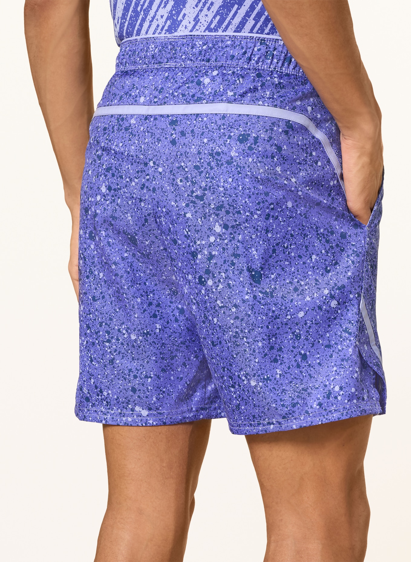 Nike Tennisshorts VICTORY: LILA / DUNKELLILA