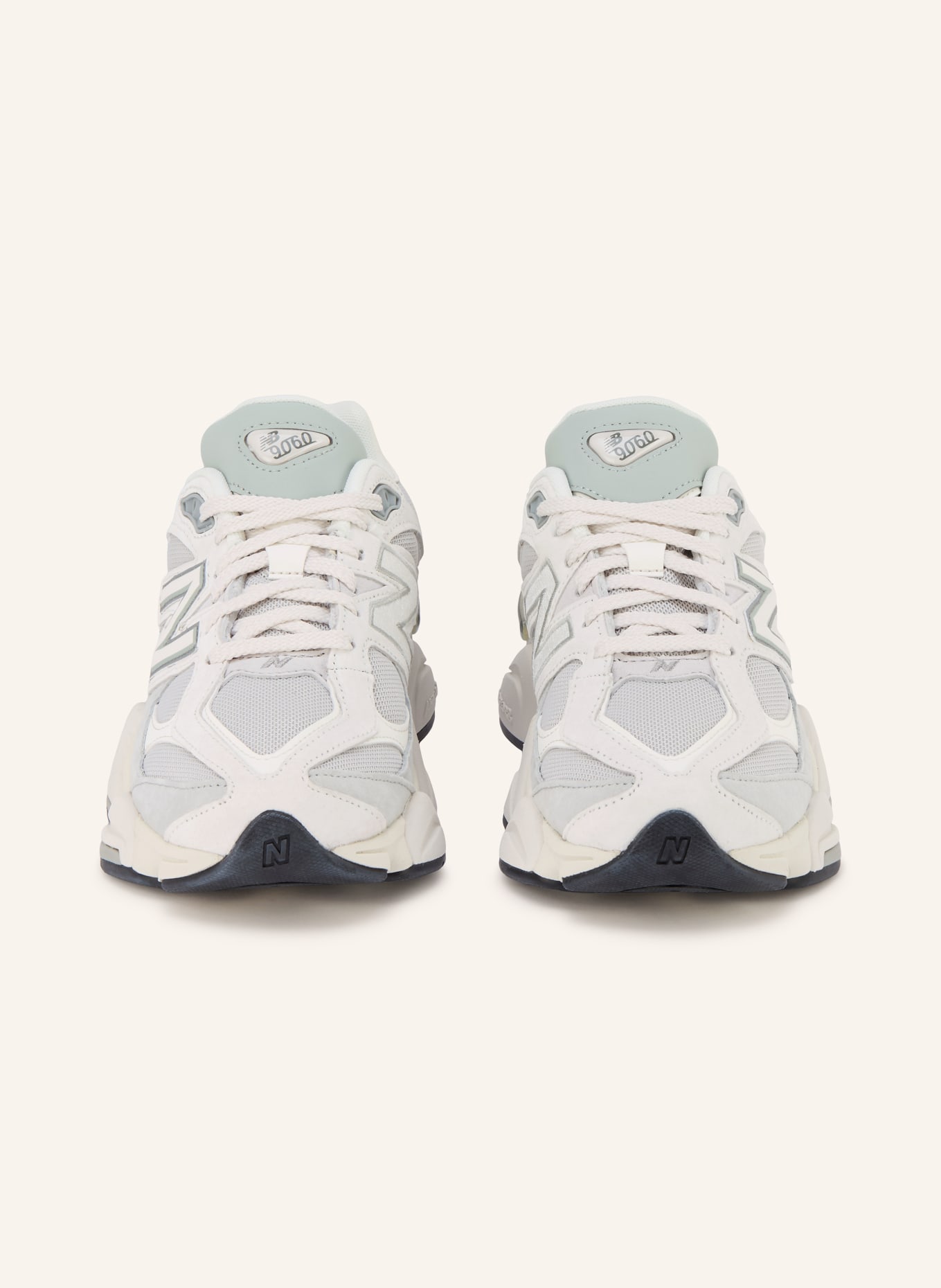 new balance Sneaker 9060: GRAY / WHITE