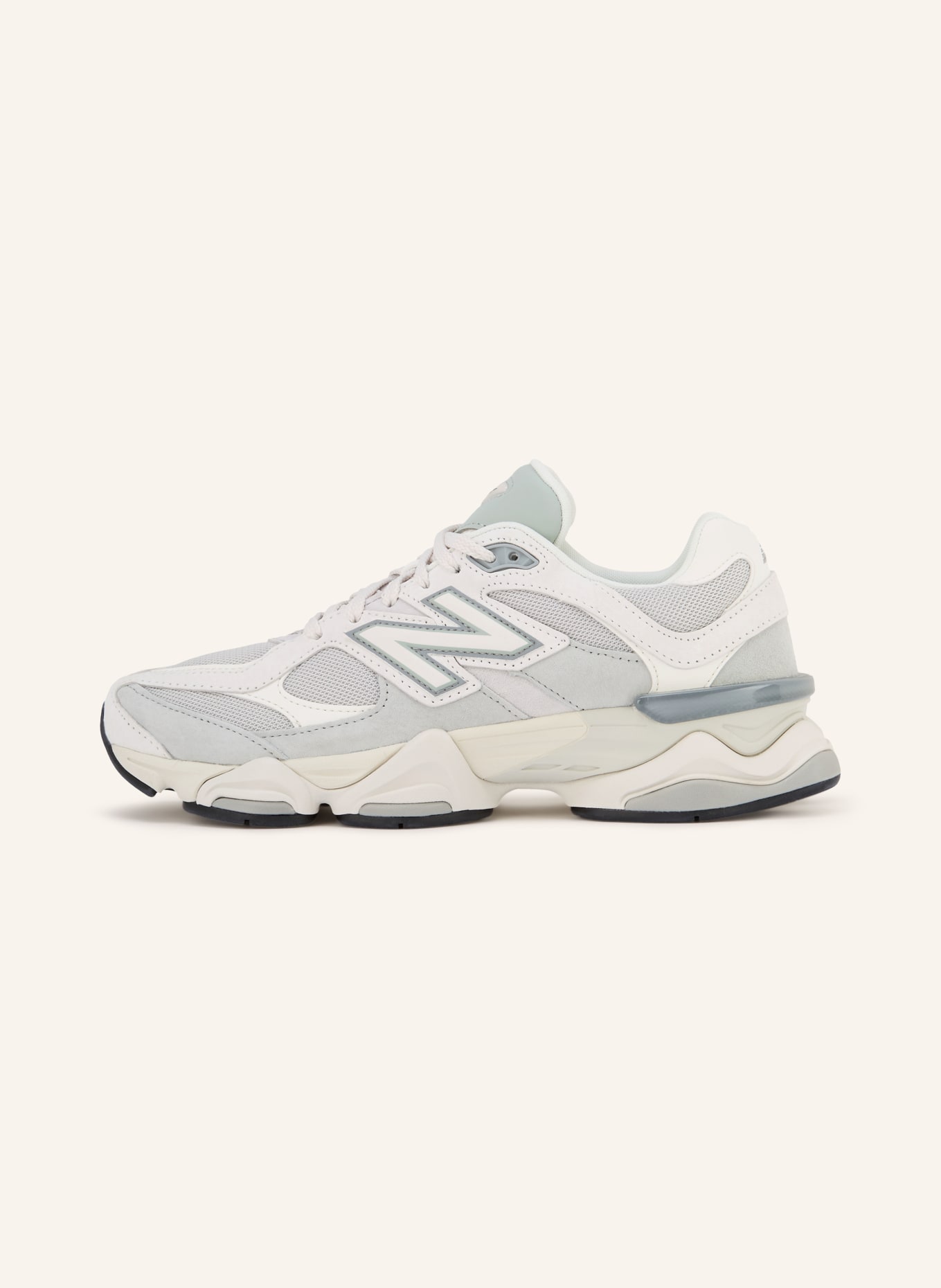 new balance Sneaker 9060: GRAY / WHITE