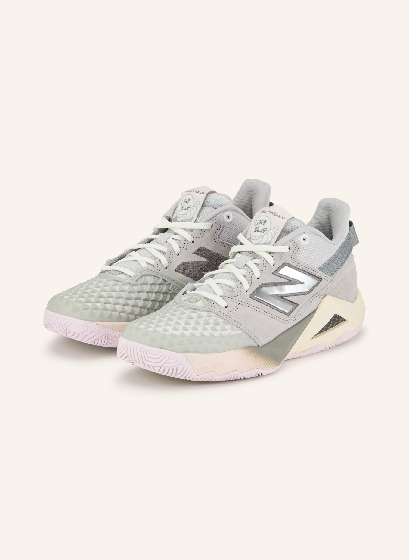 new balance COCO Tennis Shoes: LIGHT PURPLE / SILVER / LIGHT GRAY
