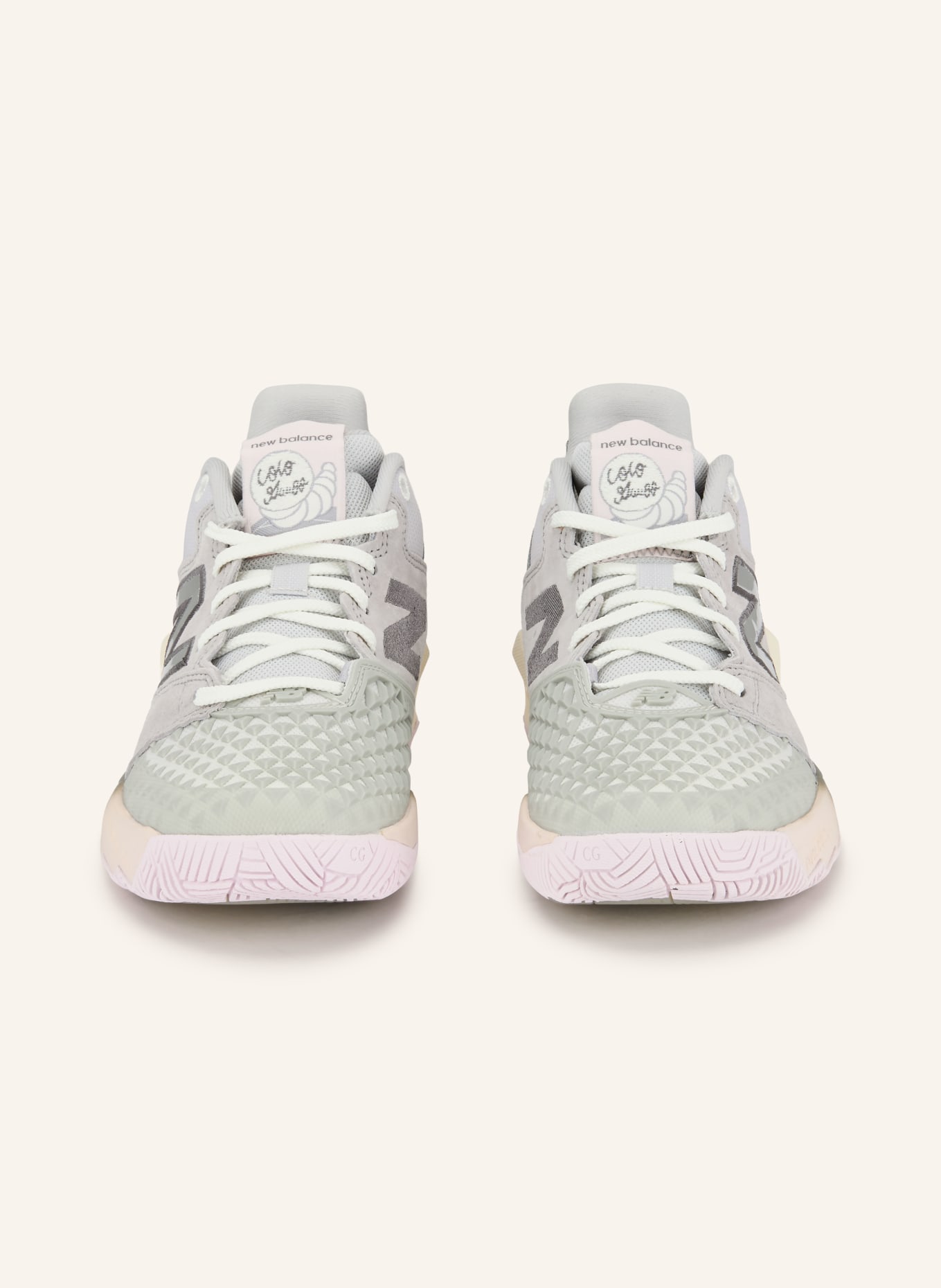 new balance COCO Tennis Shoes: LIGHT PURPLE / SILVER / LIGHT GRAY