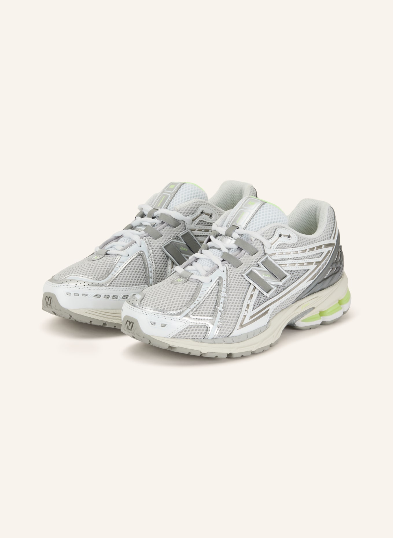 new balance Sneaker 1906: HELLGRAU / SILBER / WEISS