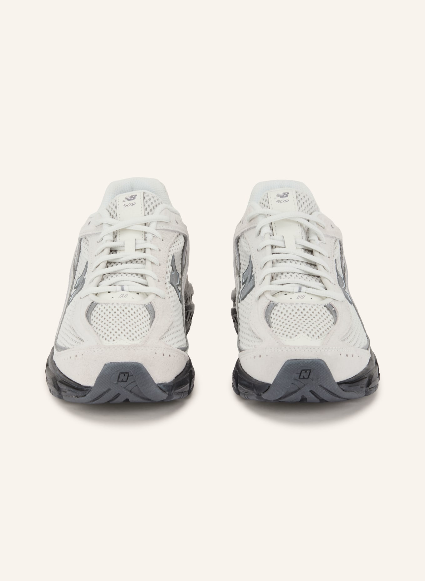 new balance sneaker 509: WIT / GRIJS